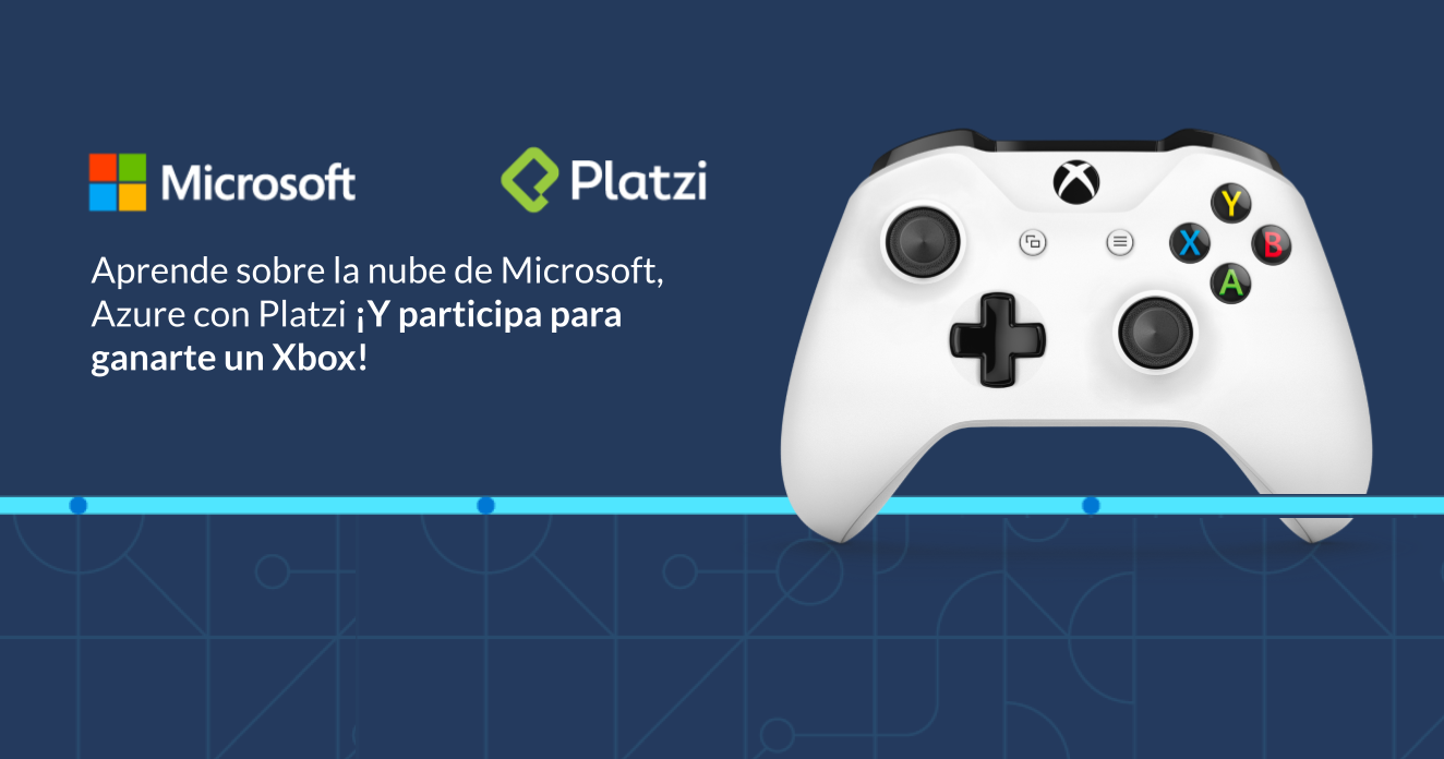Aprende Cloud con Azure ¡y gana un Xbox!