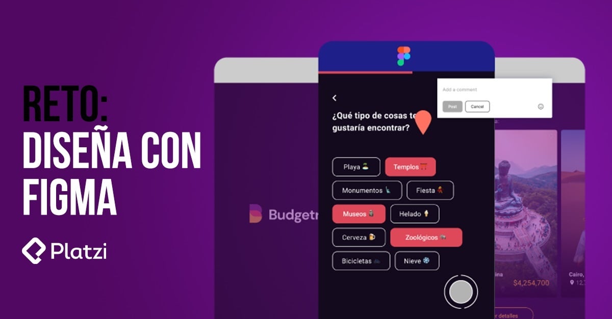 Reto: Vete de viaje con Figma #diseñoconplatzi