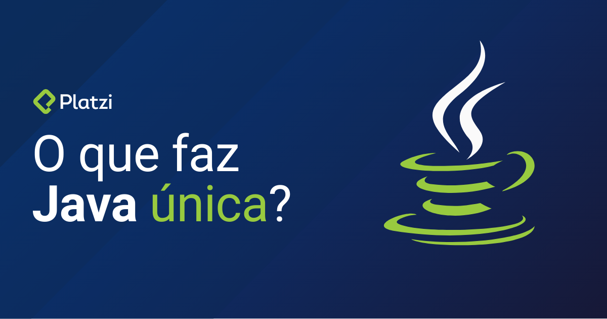 O que faz o Java único?
