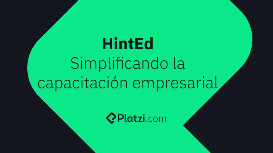 HintEd | Simplificando la capacitación empresarial