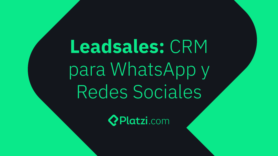 Leadsales Primer Crm Para Whatsapp Y Redes Sociales 4078