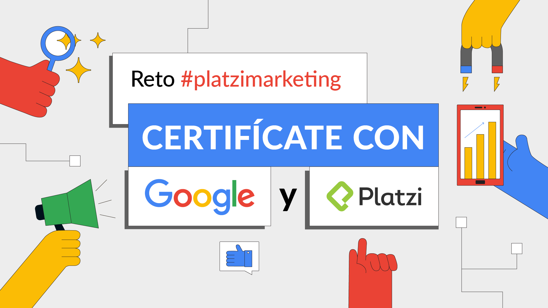 Certifícate con Google y Platzi para aplicar a un empleo en publicidad digital