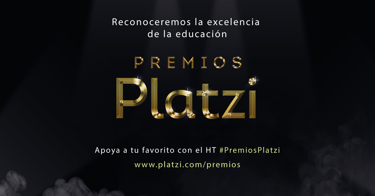 "Asiste" a la gala de los #PremiosPlatzi 2020