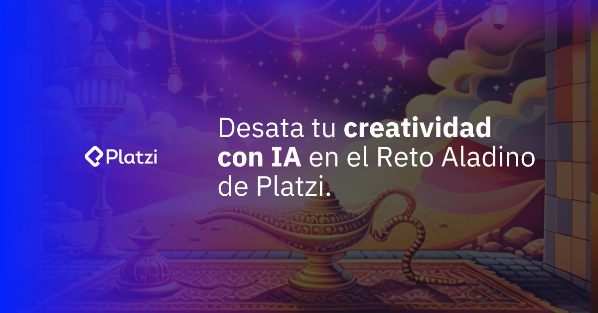 Reto Aladino 🧞♂️ | Desata tu creatividad con IA