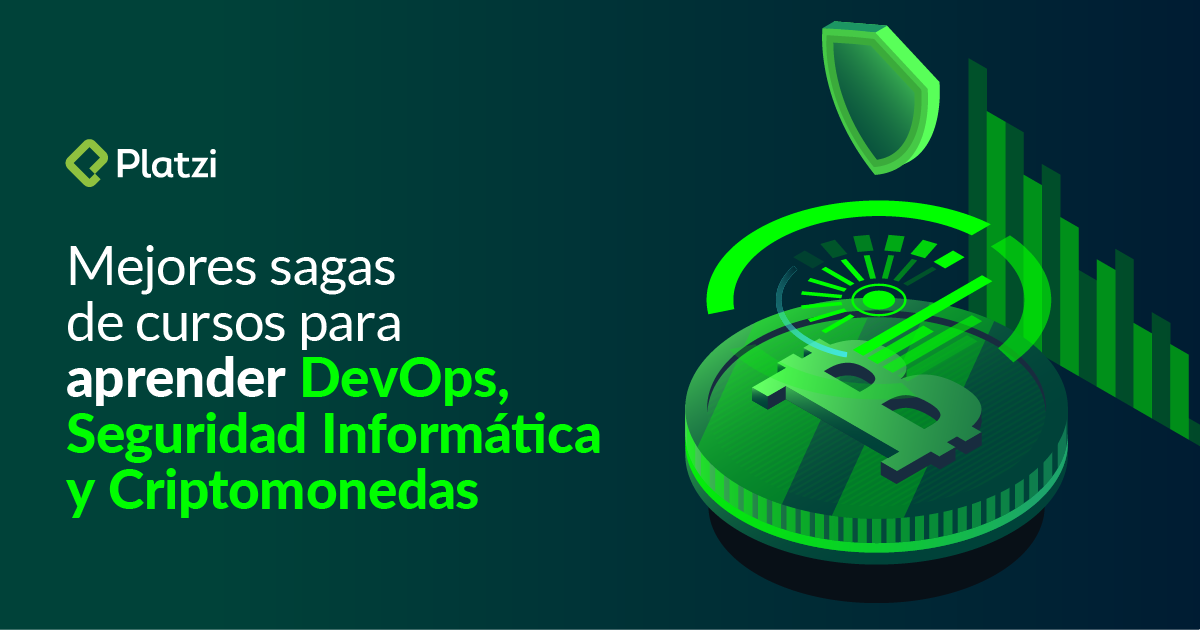 Mejores sagas de cursos para aprender DevOps, Seguridad Informática y Criptomonedas