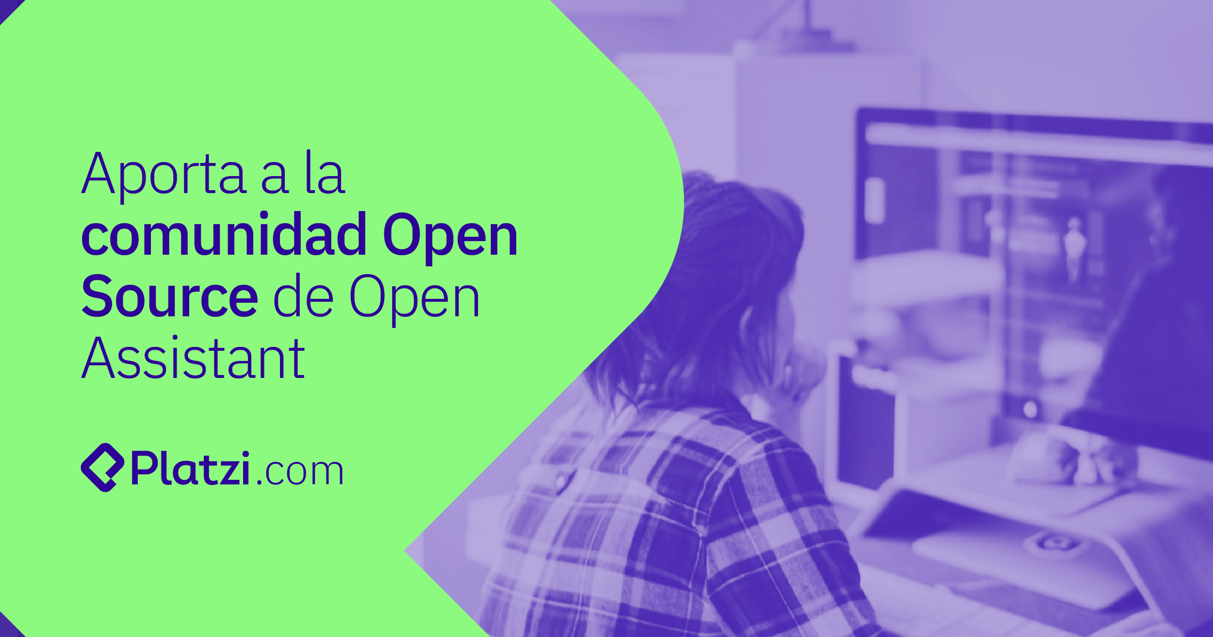 Aporta a la comunidad Open Source de Open Assistant
