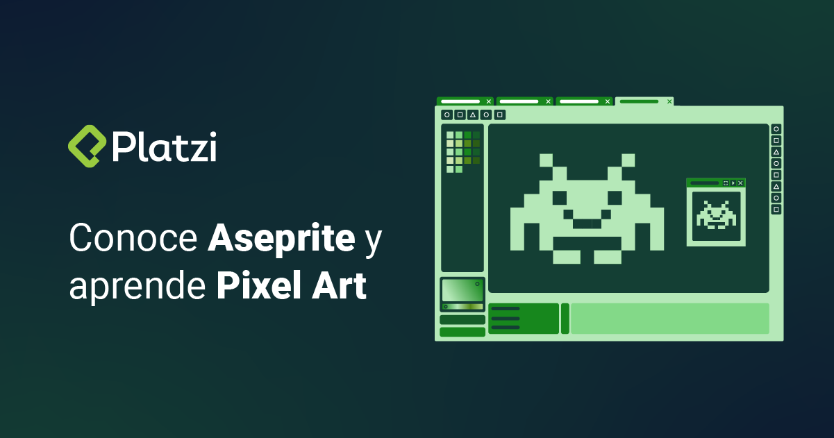 Conoce Aseprite y aprende Pixel Art en Platzi