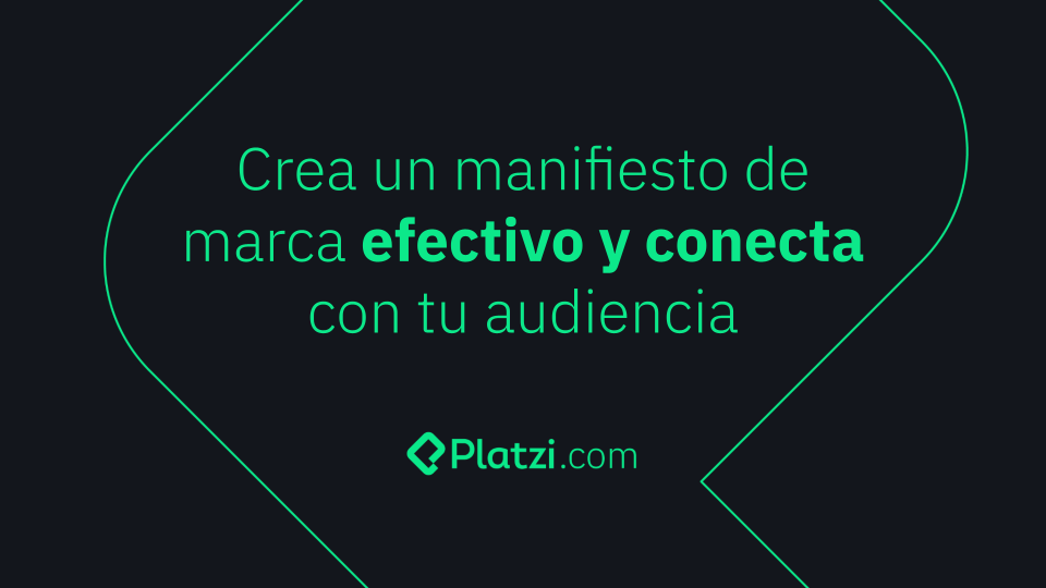 Crea un manifiesto de marca efectivo y conecta con tu audiencia
