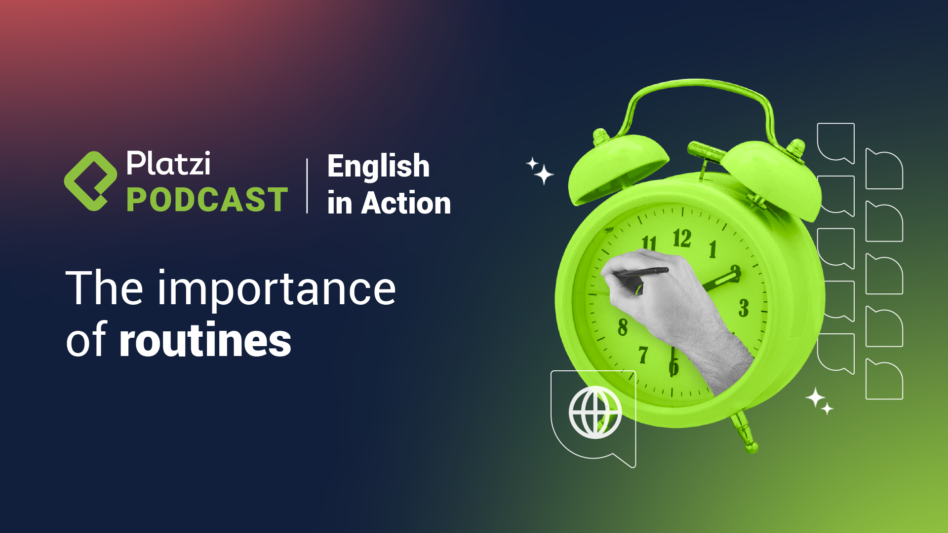 Rutinas para aprender inglés