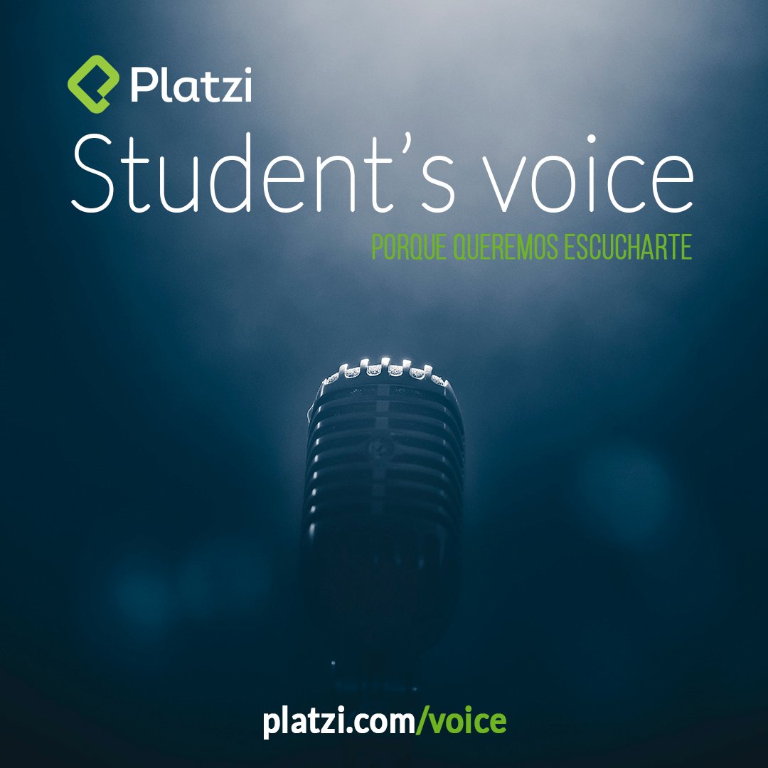 Student's Voice ¡Porque queremos escucharte!