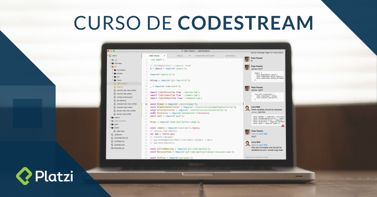 Curso de CodeStream 2018