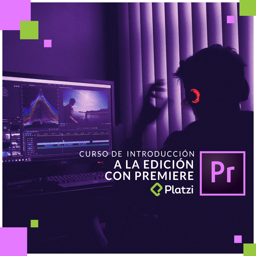Domina Adobe Premiere y edita material audiovisual original y creativo.
