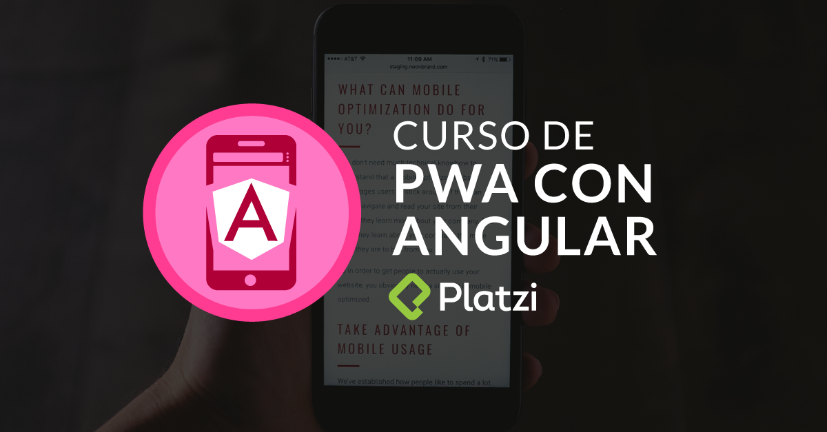 Curso de PWA con Angular 2018
