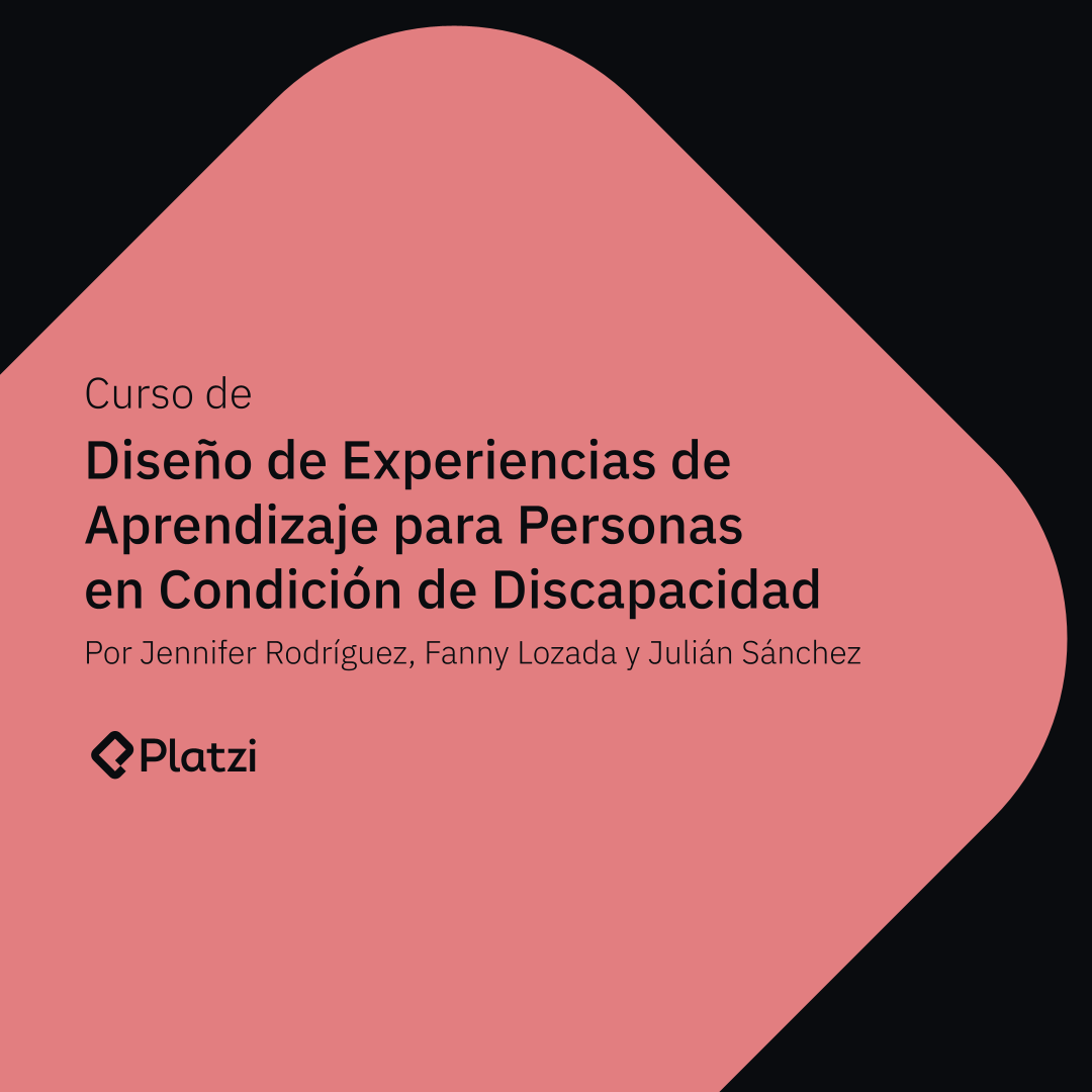 Curso de Diseño Universal del Aprendizaje