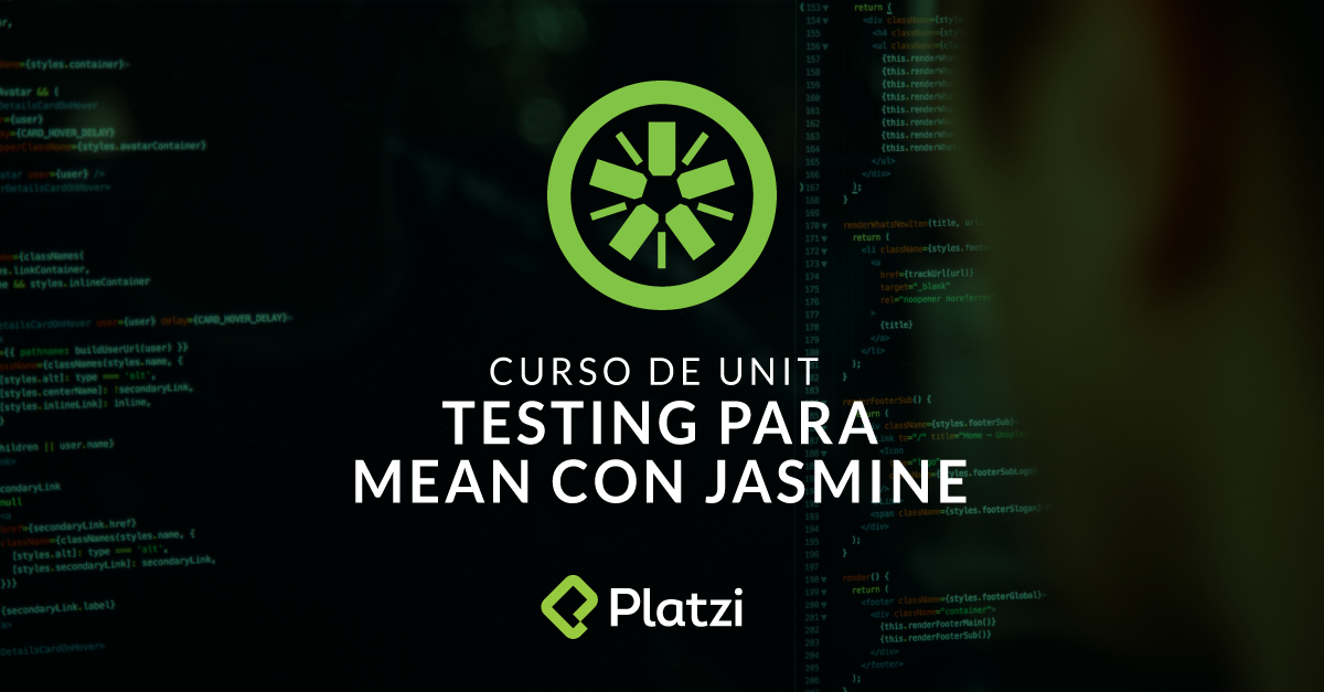 Curso de Unit Testing para MEAN con Jasmine