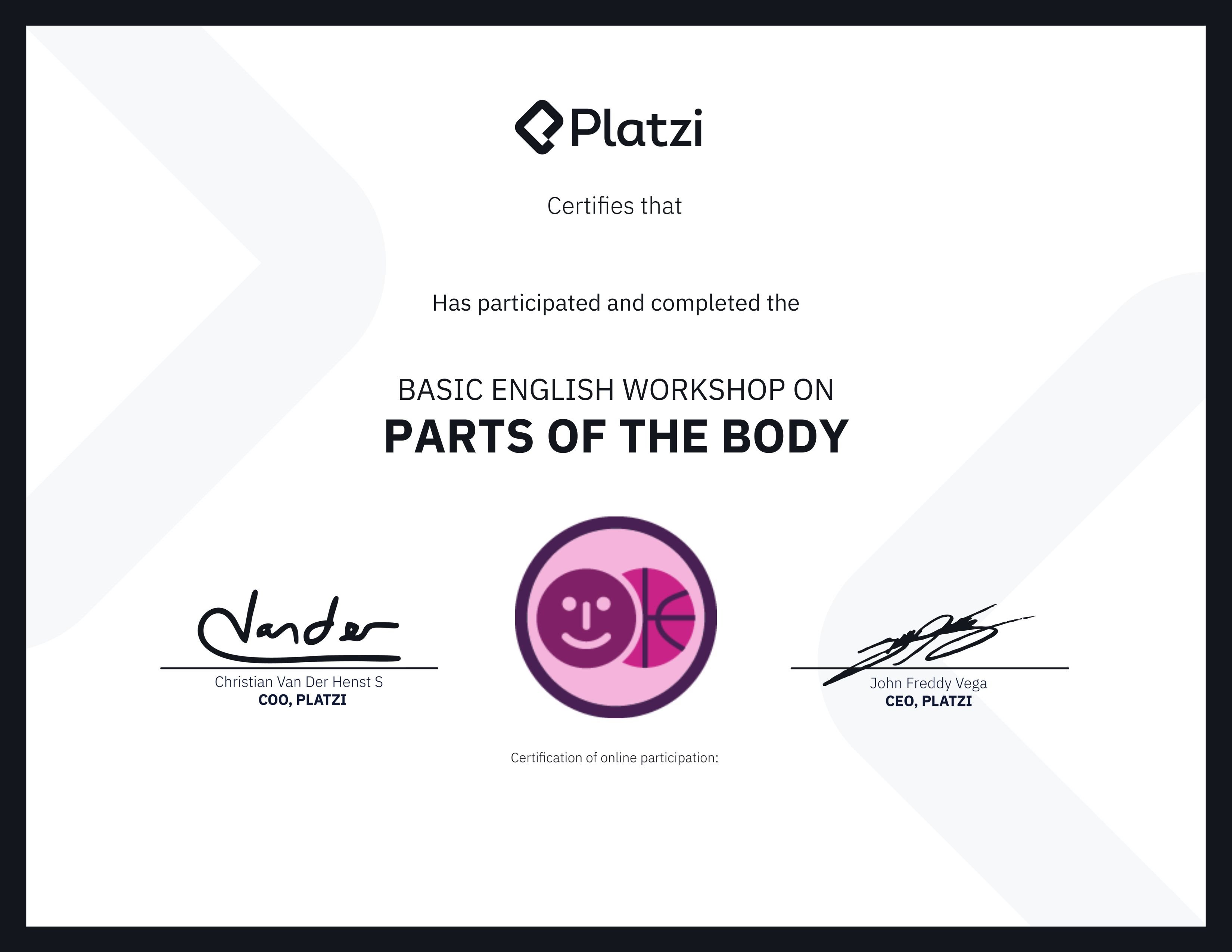 Certificado