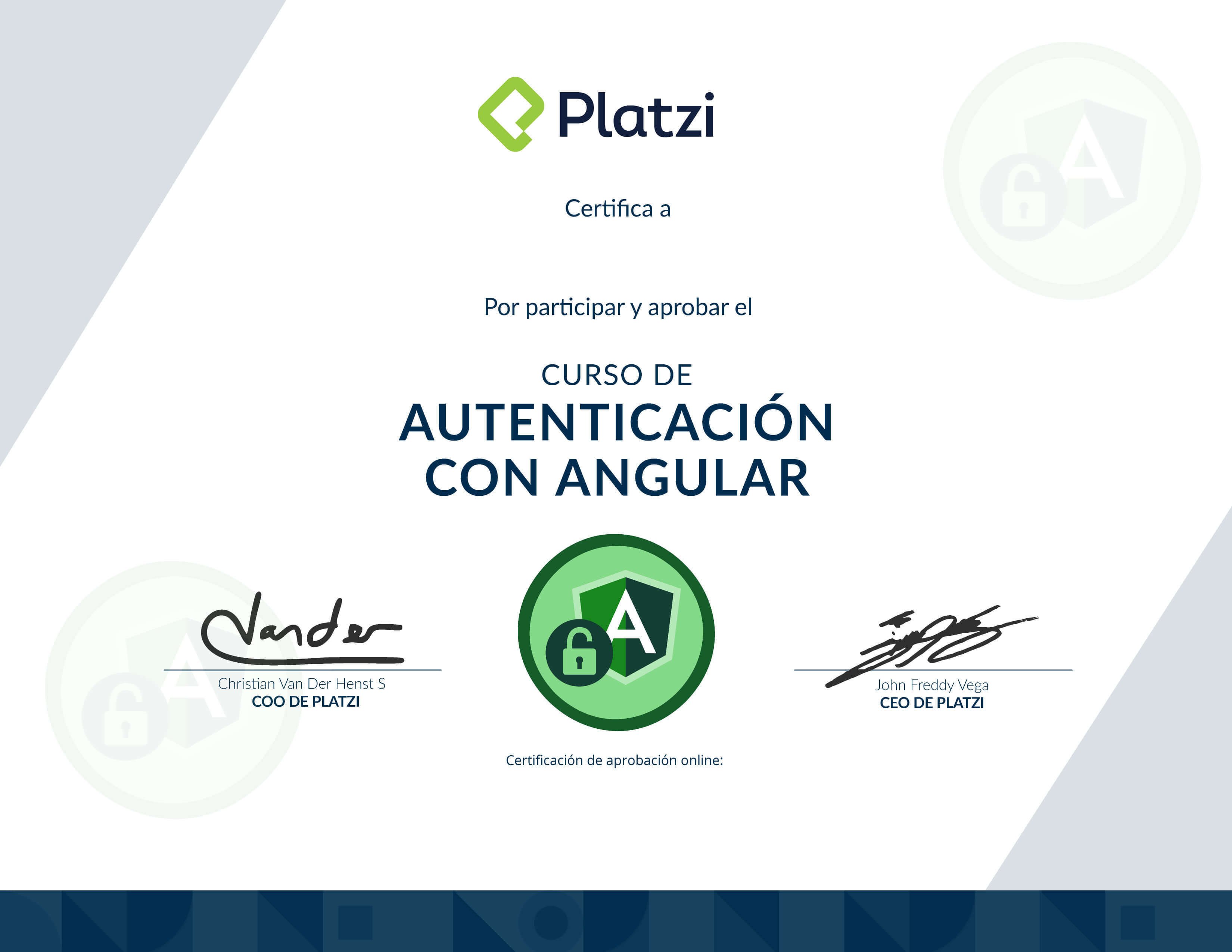 Certificado