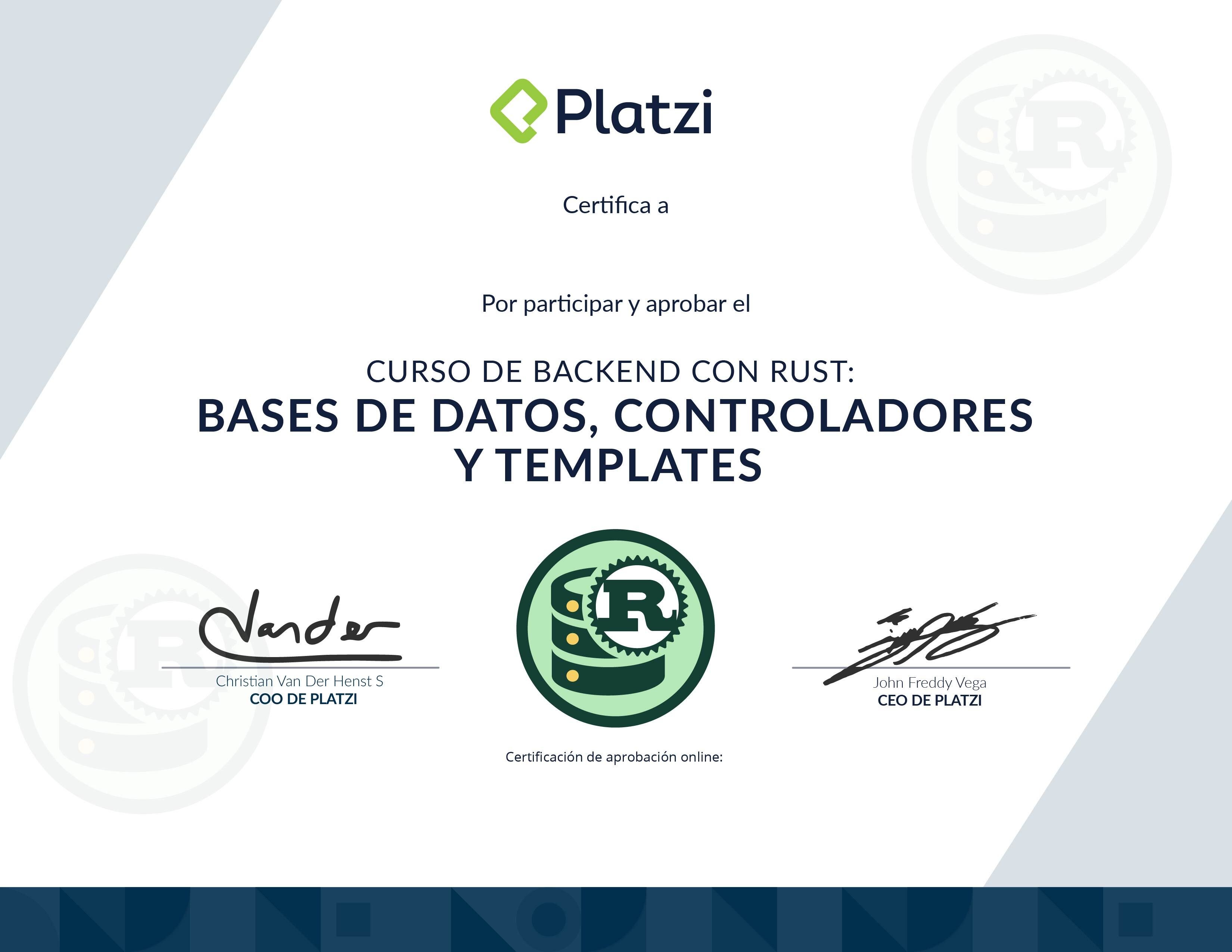 Certificado