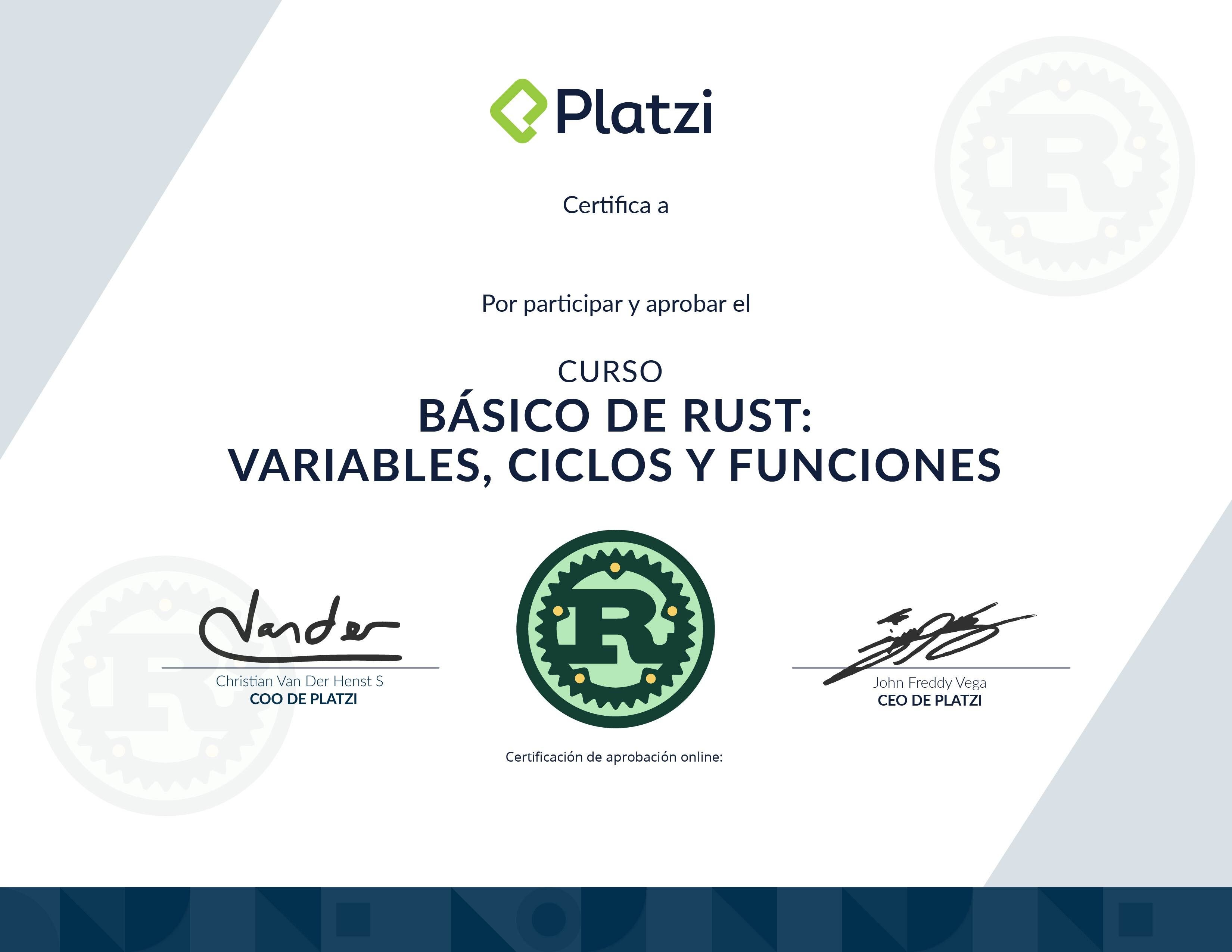 Certificado