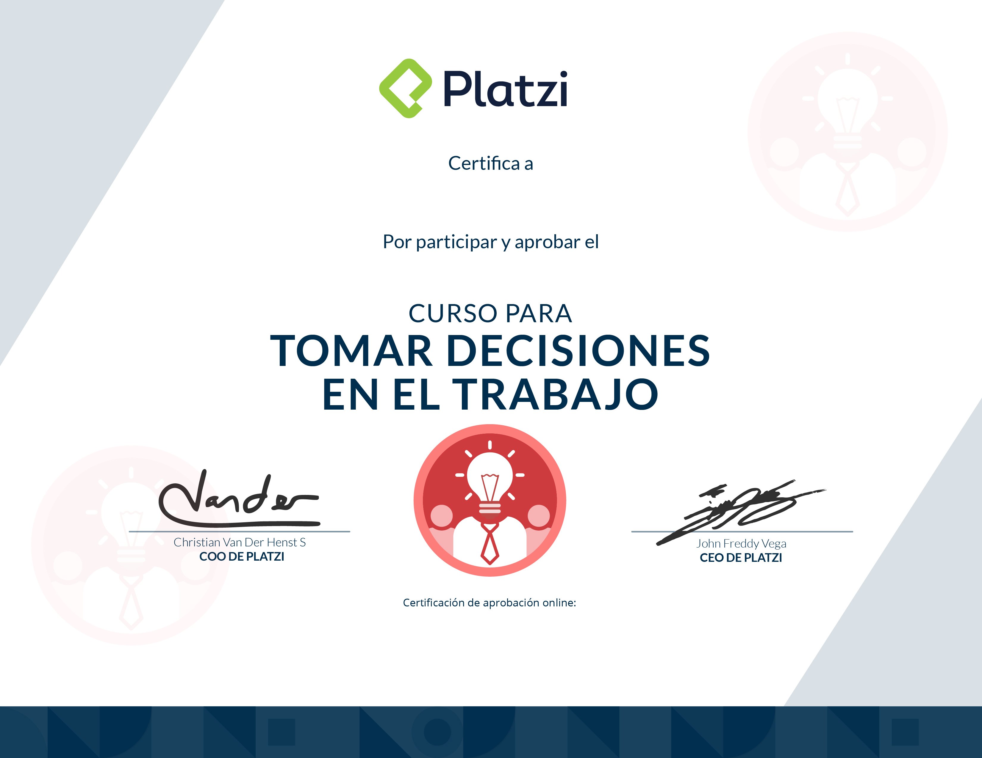 Certificado