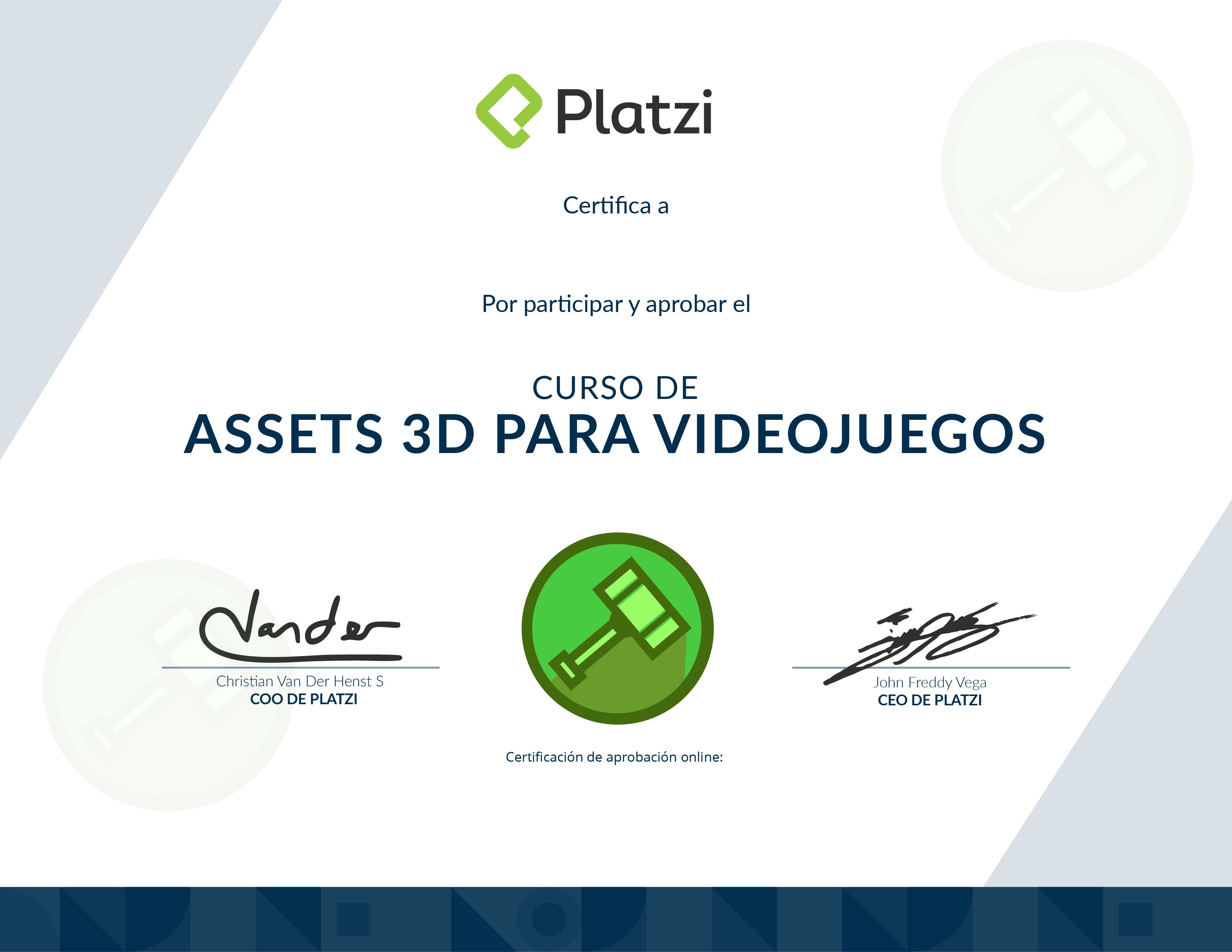 Certificado