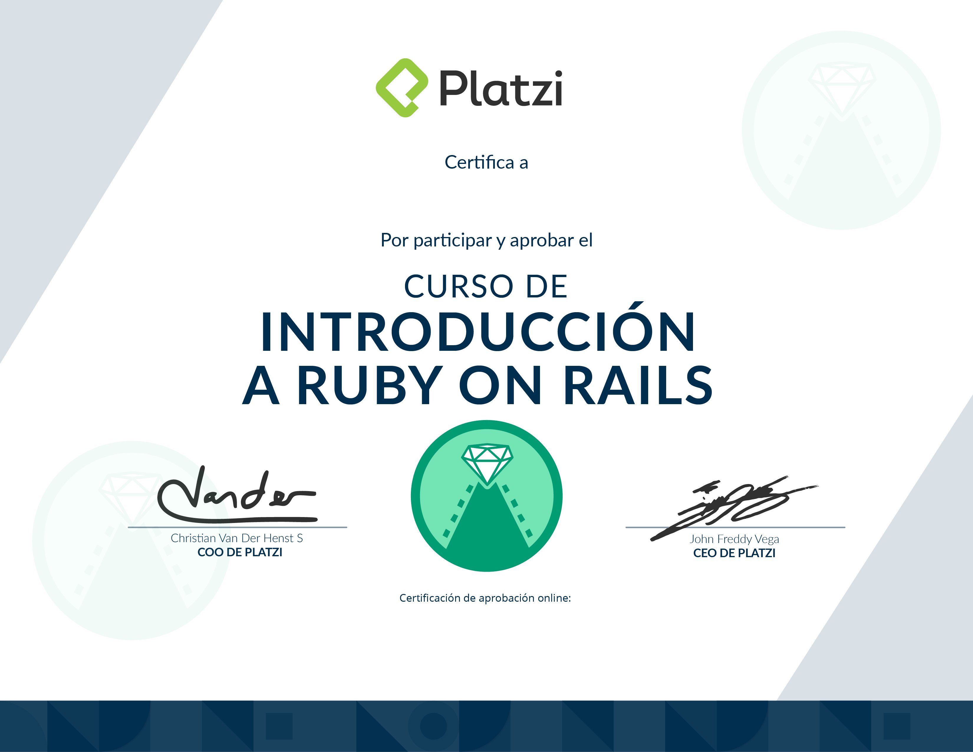 Certificado