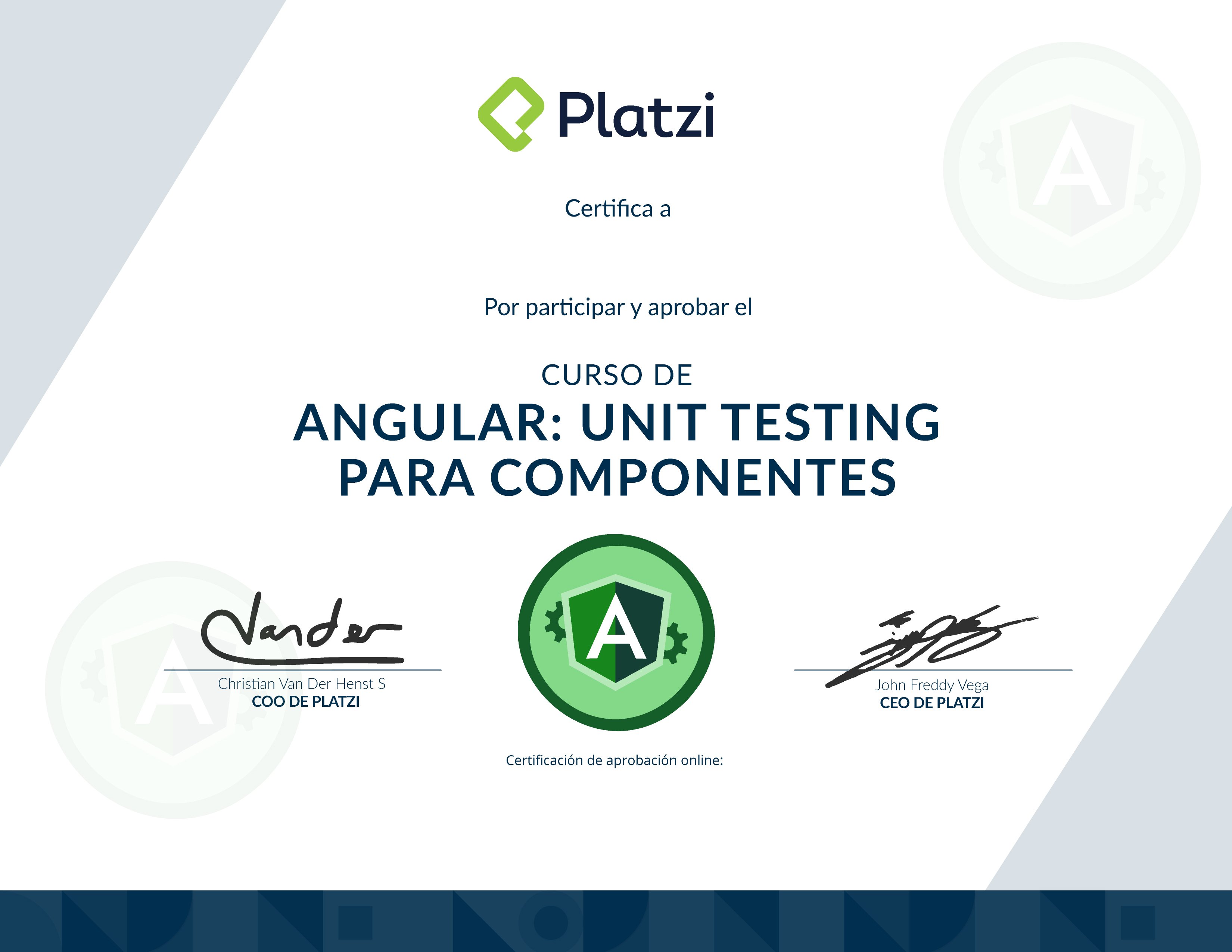 Certificado