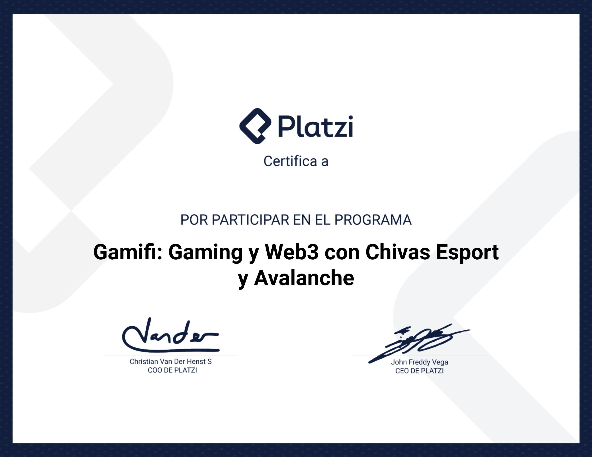 Certificado