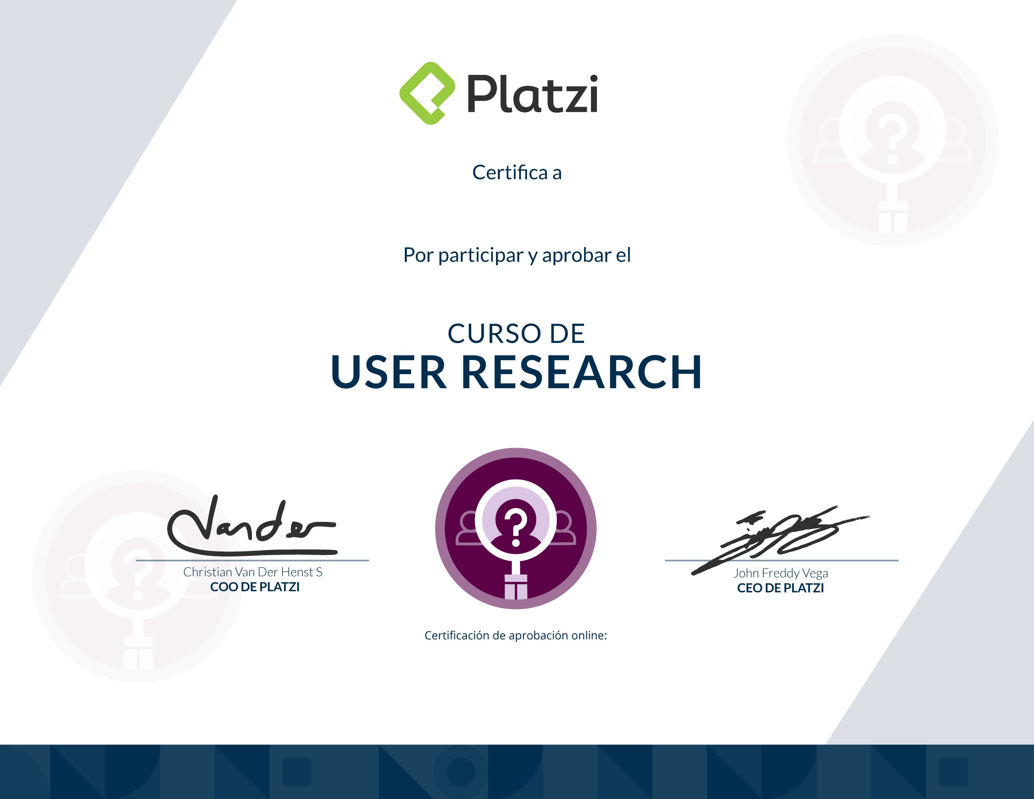 Certificado