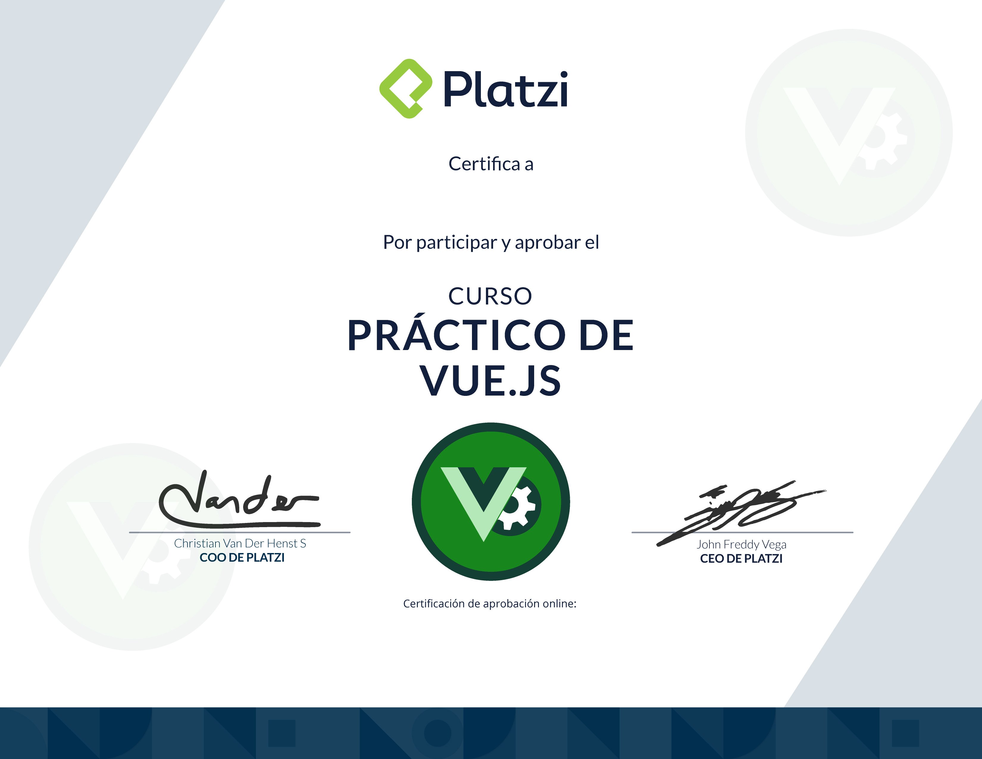 Certificado
