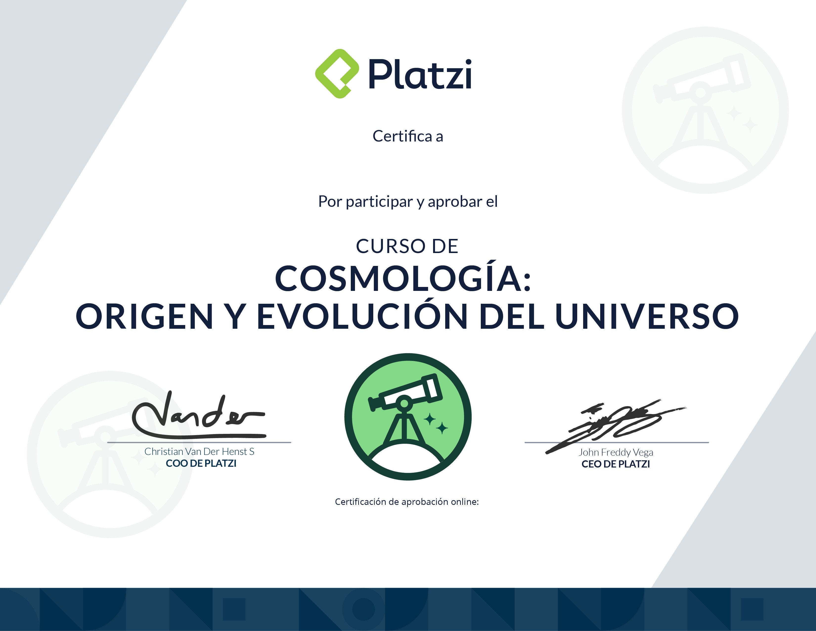 Certificado