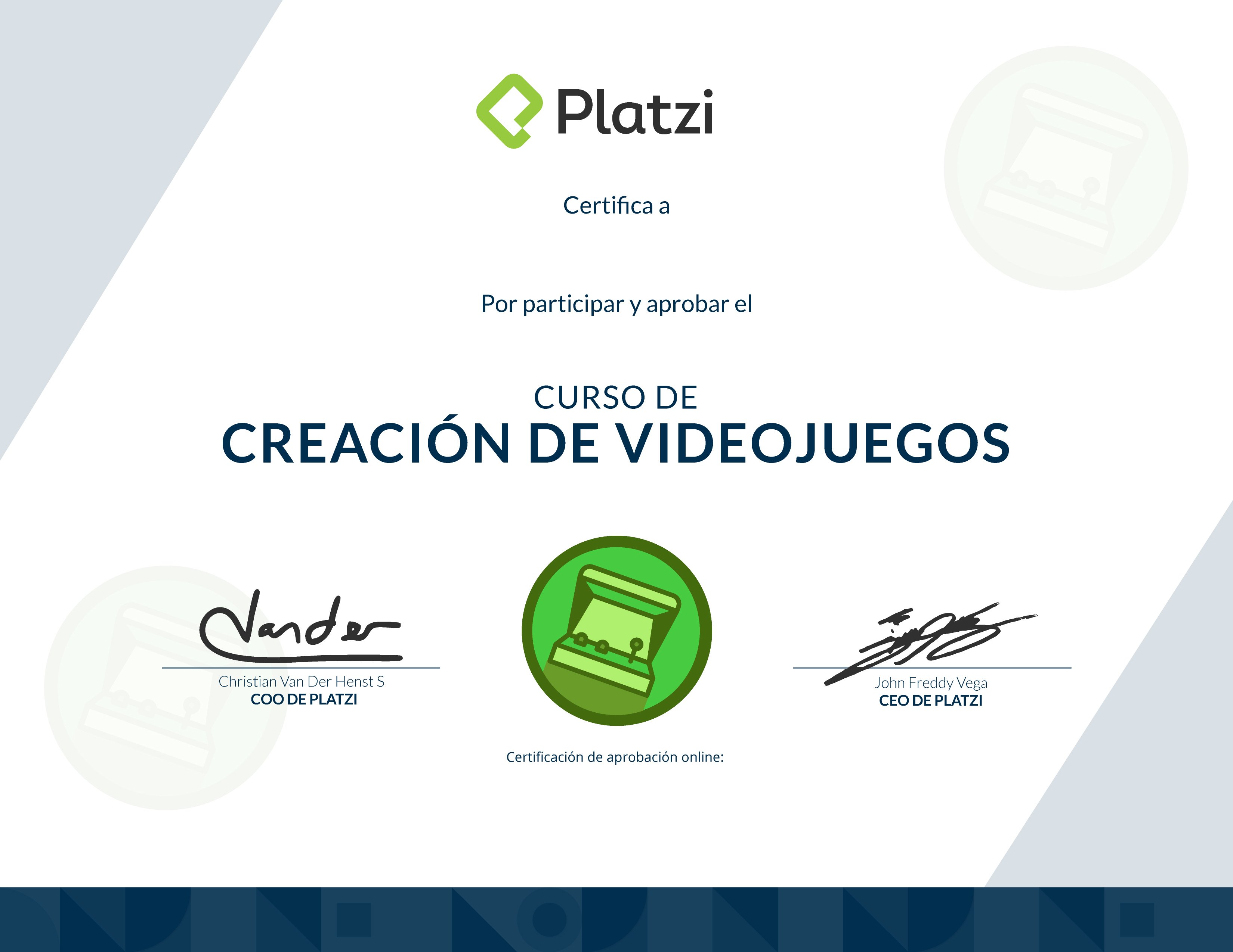 Certificado