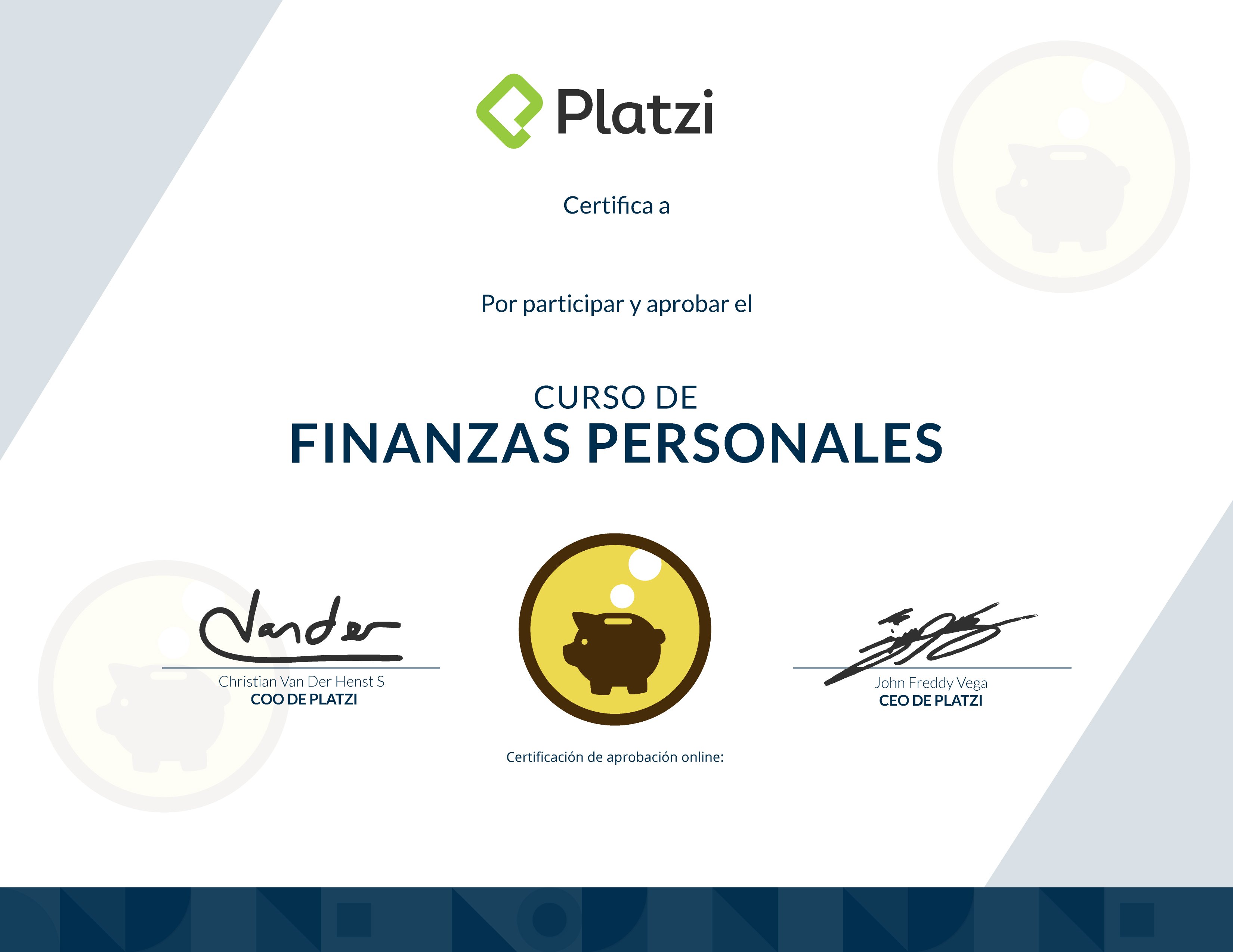 Certificado