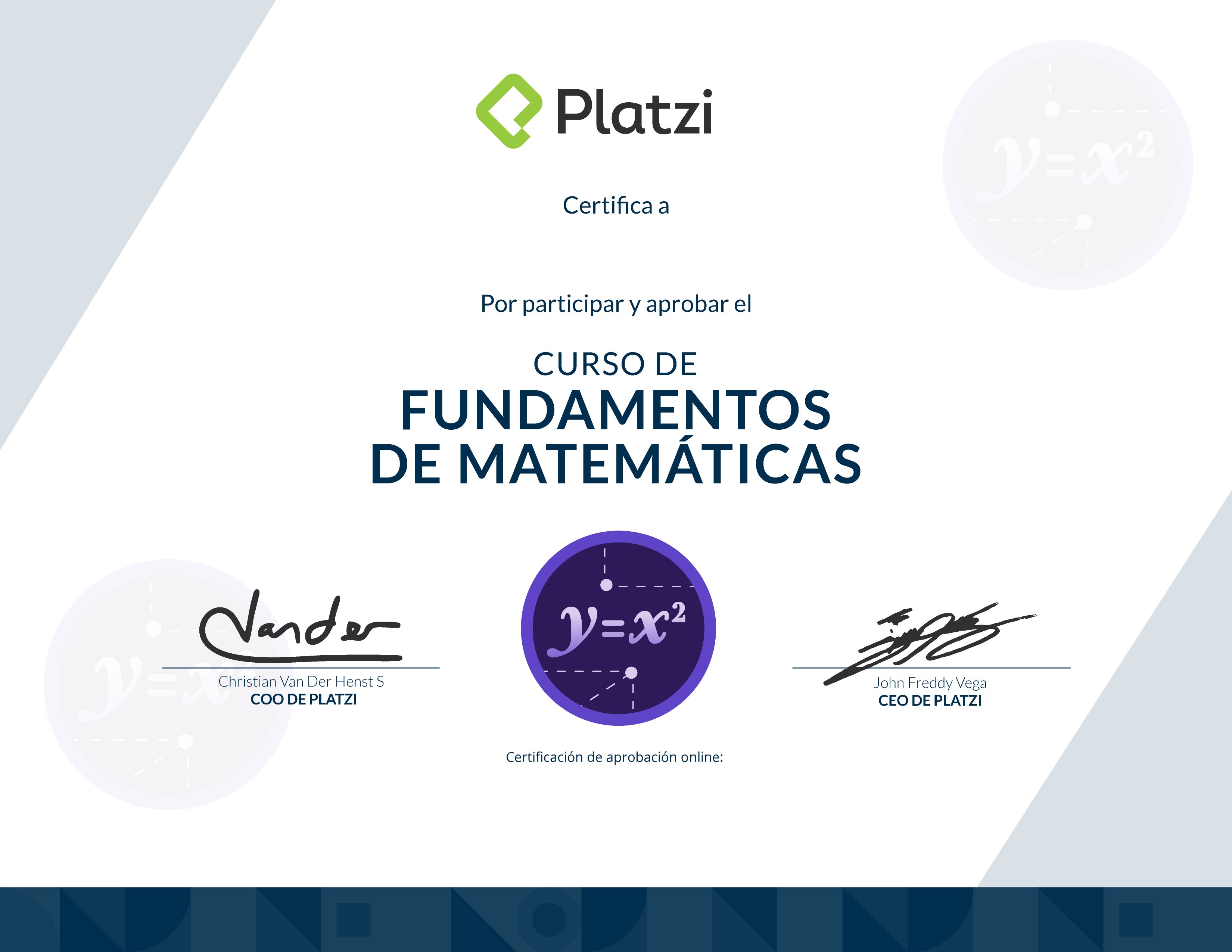 Certificado