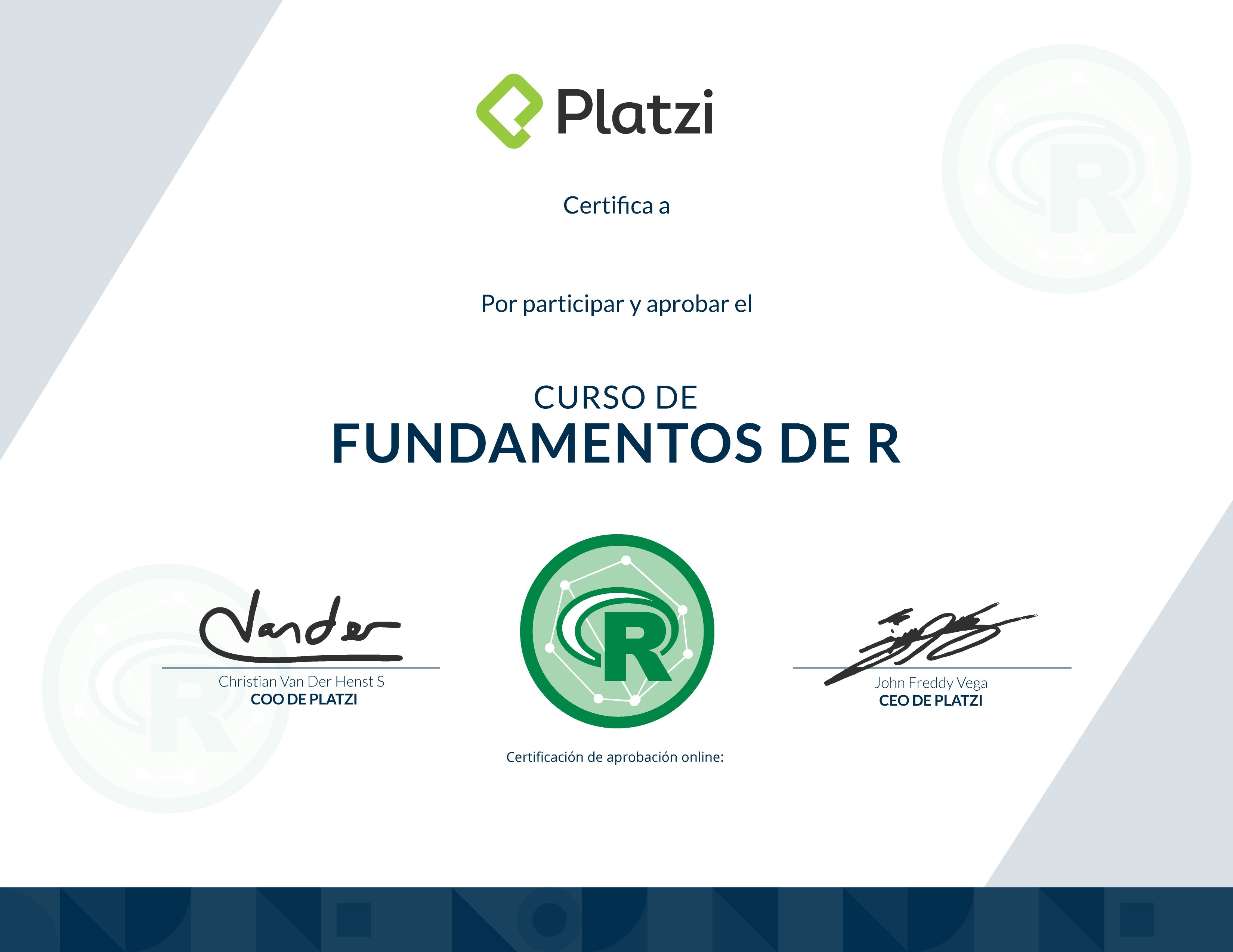Certificado