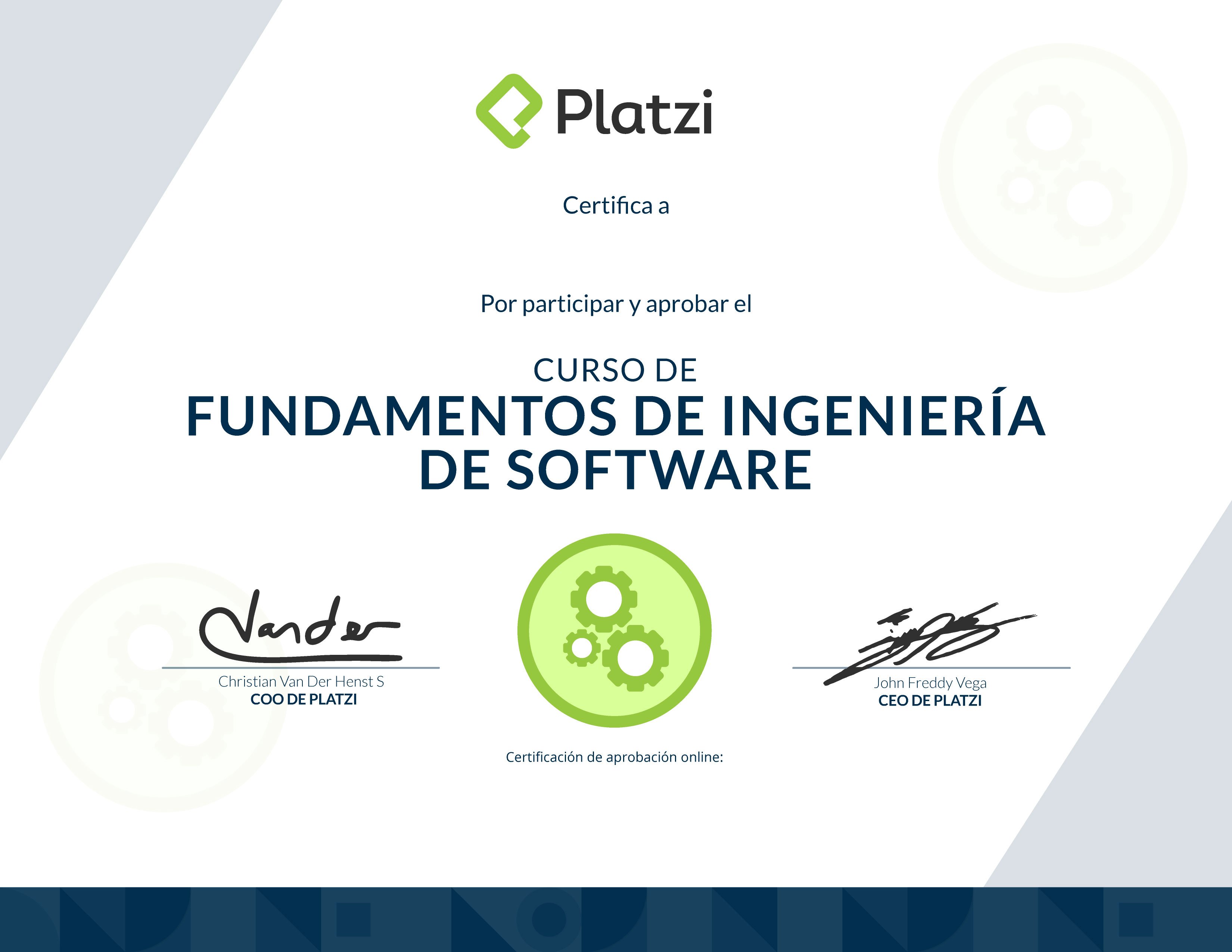 Certificado