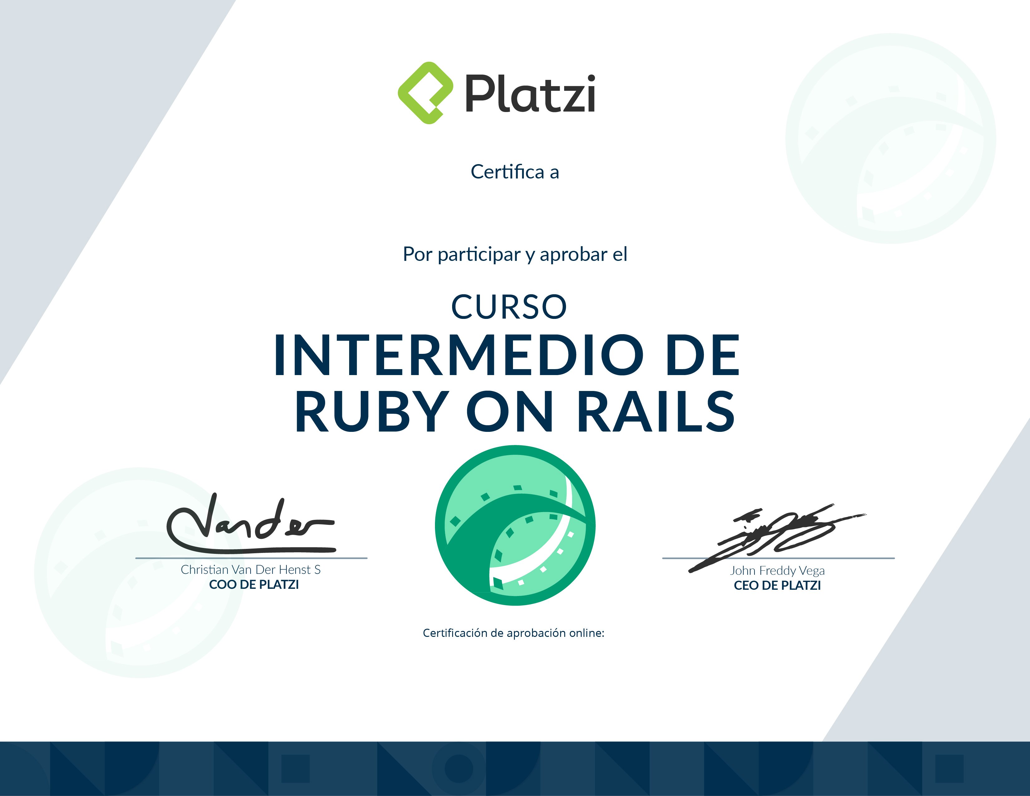 Certificado
