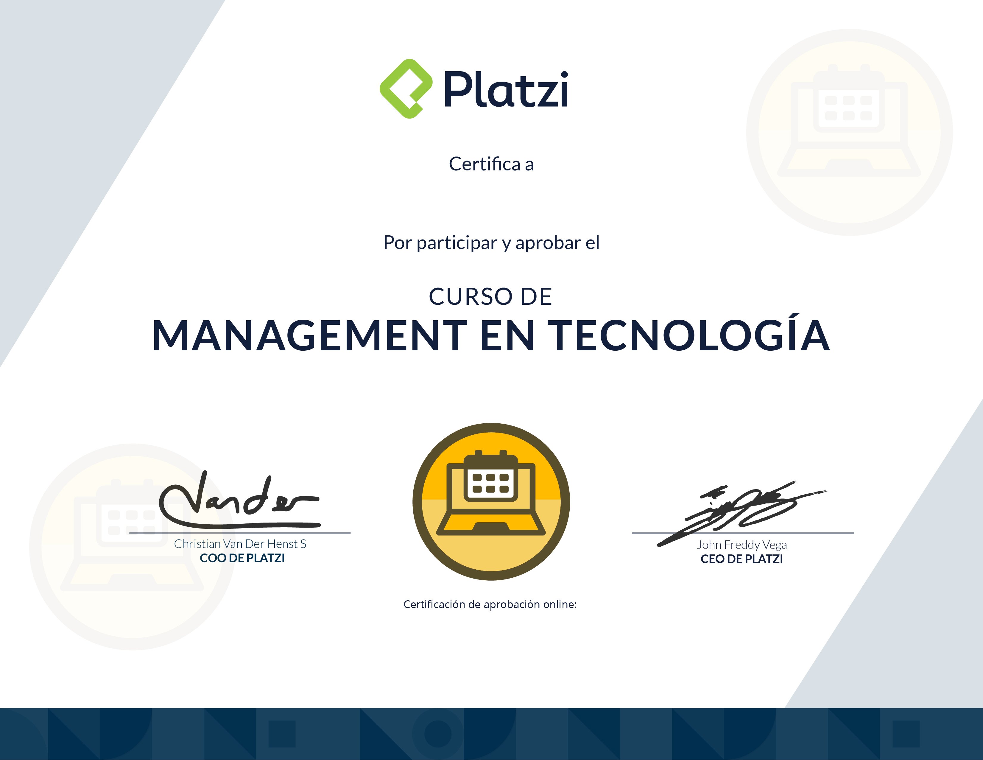 Certificado
