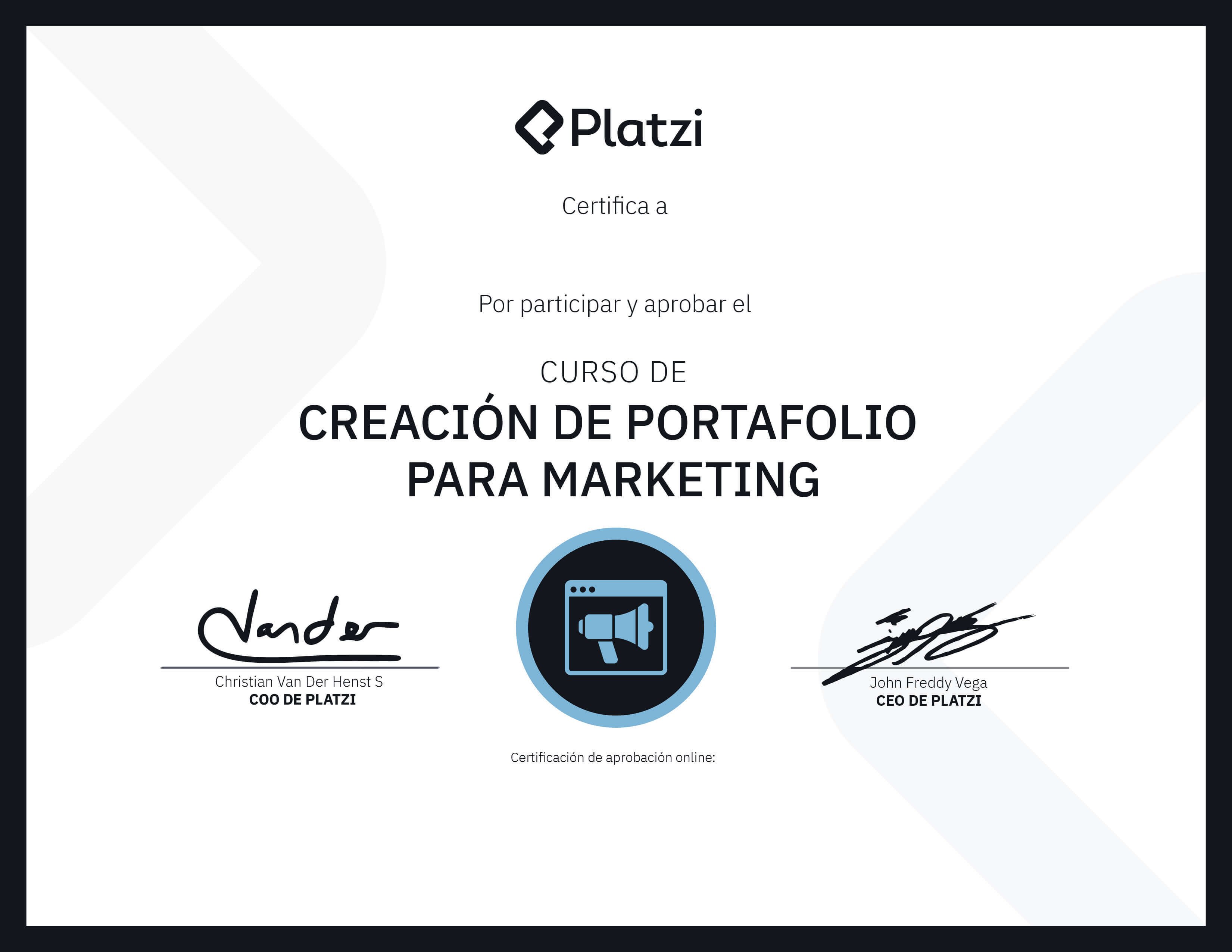 Certificado