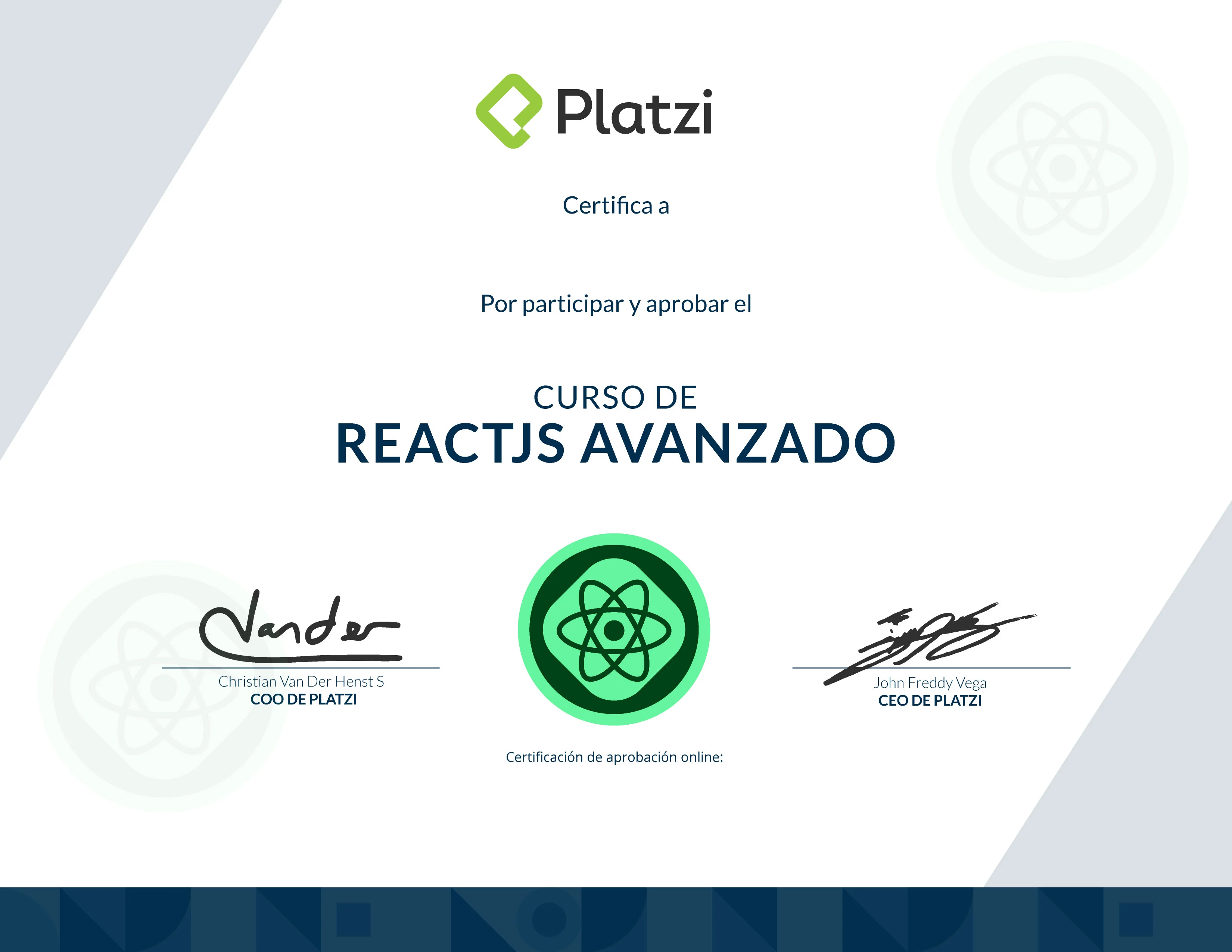 Certificado