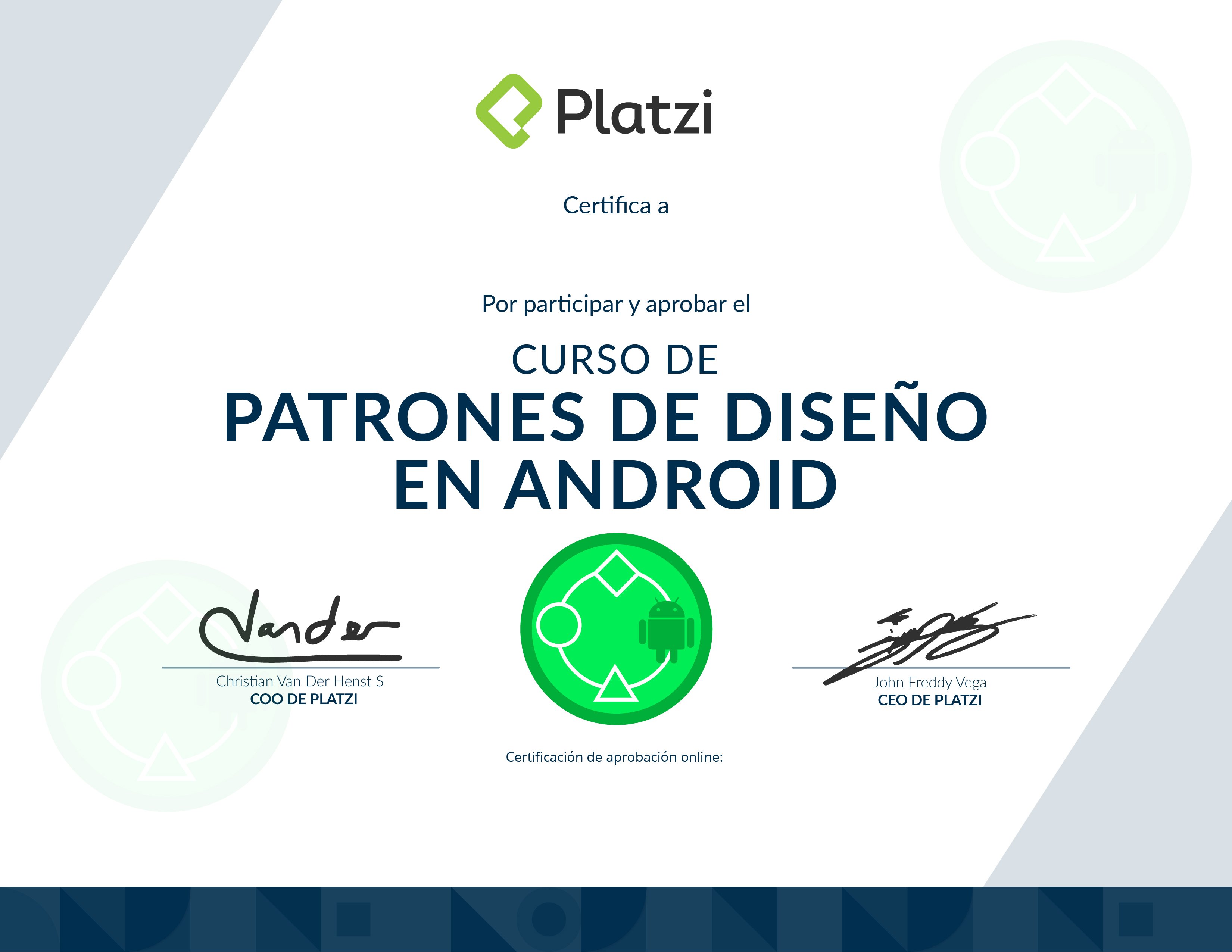 Certificado