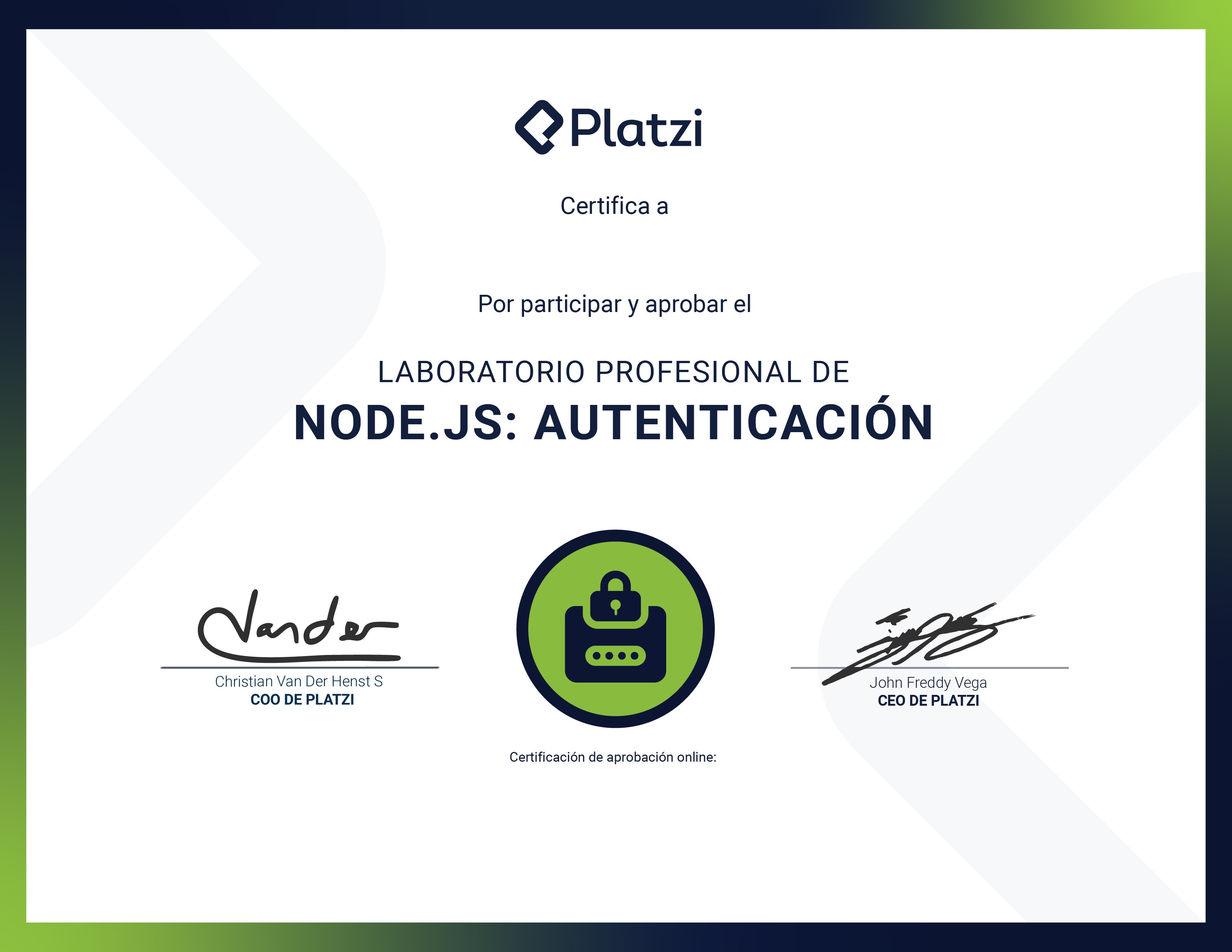 Certificado