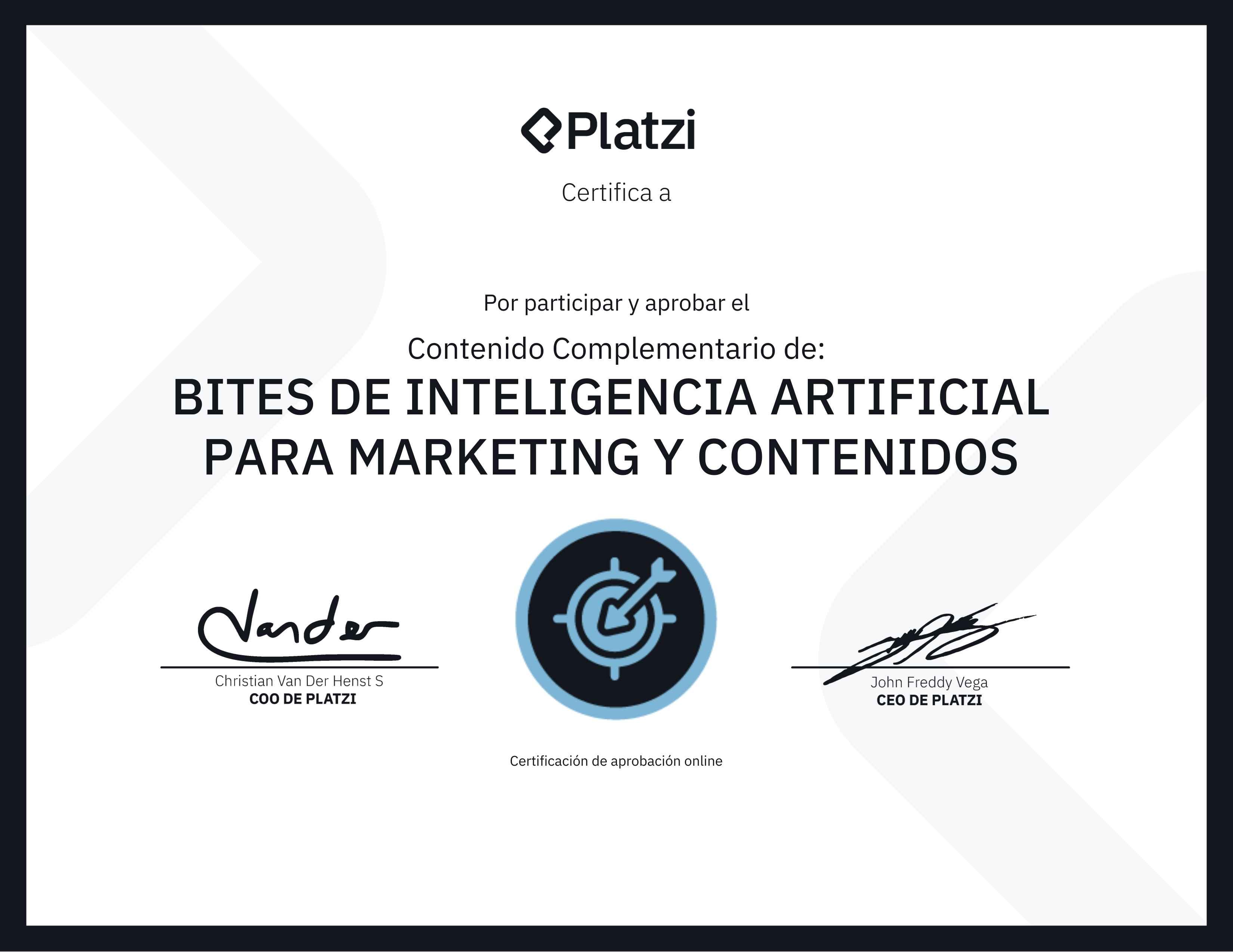 Certificado