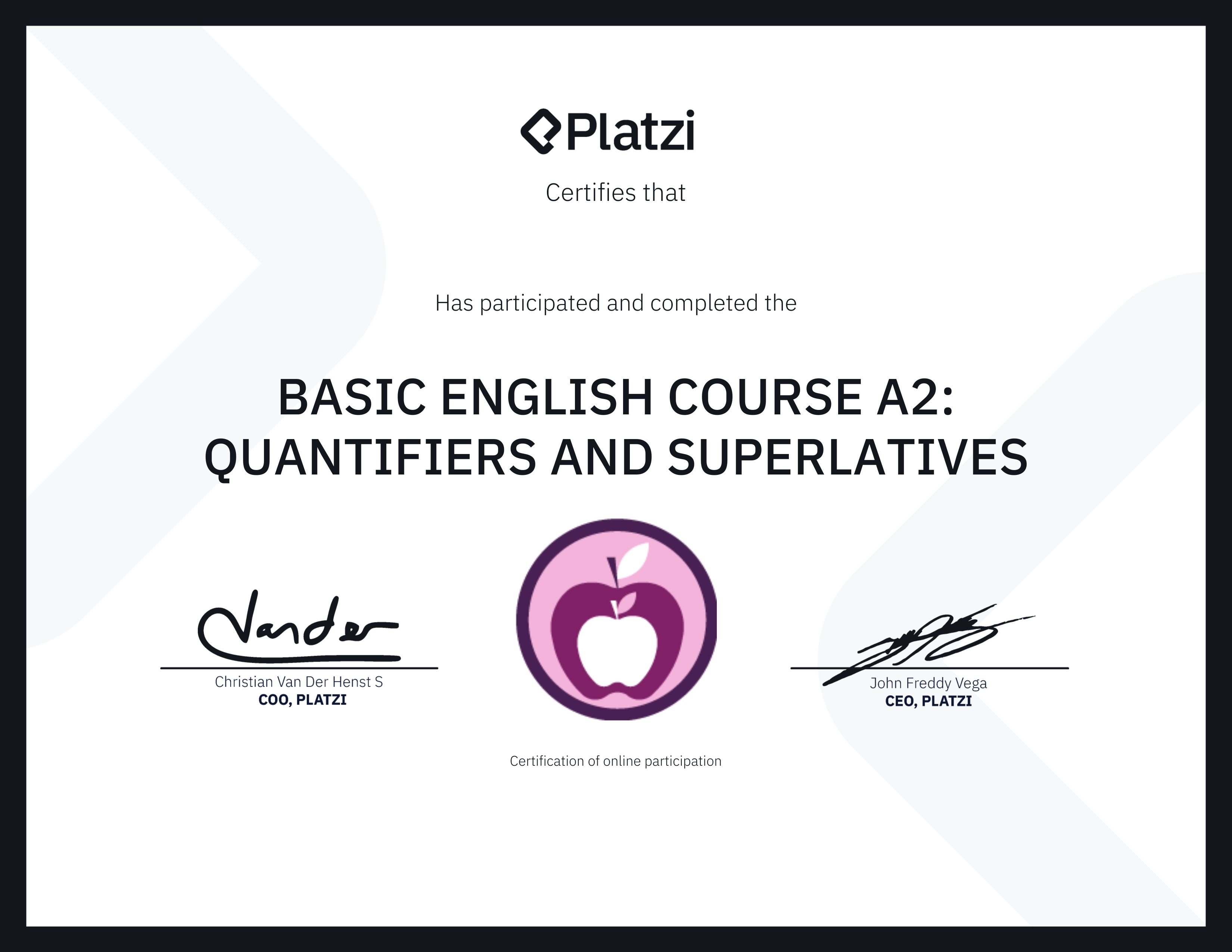 Certificado