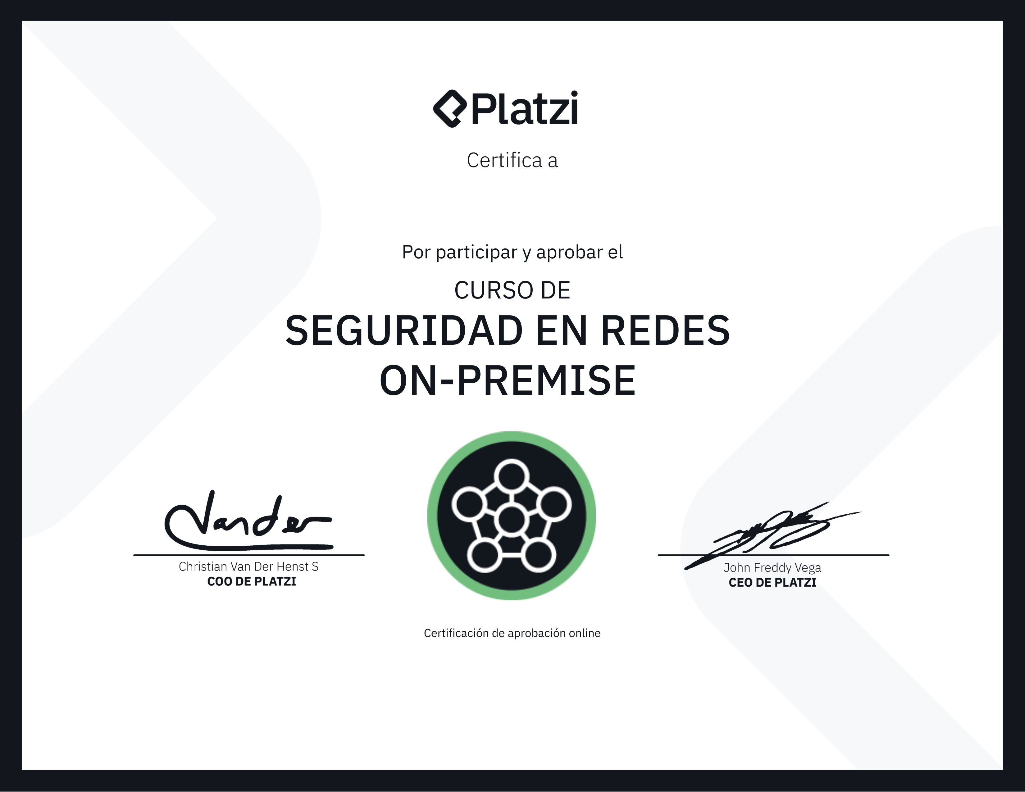 Certificado