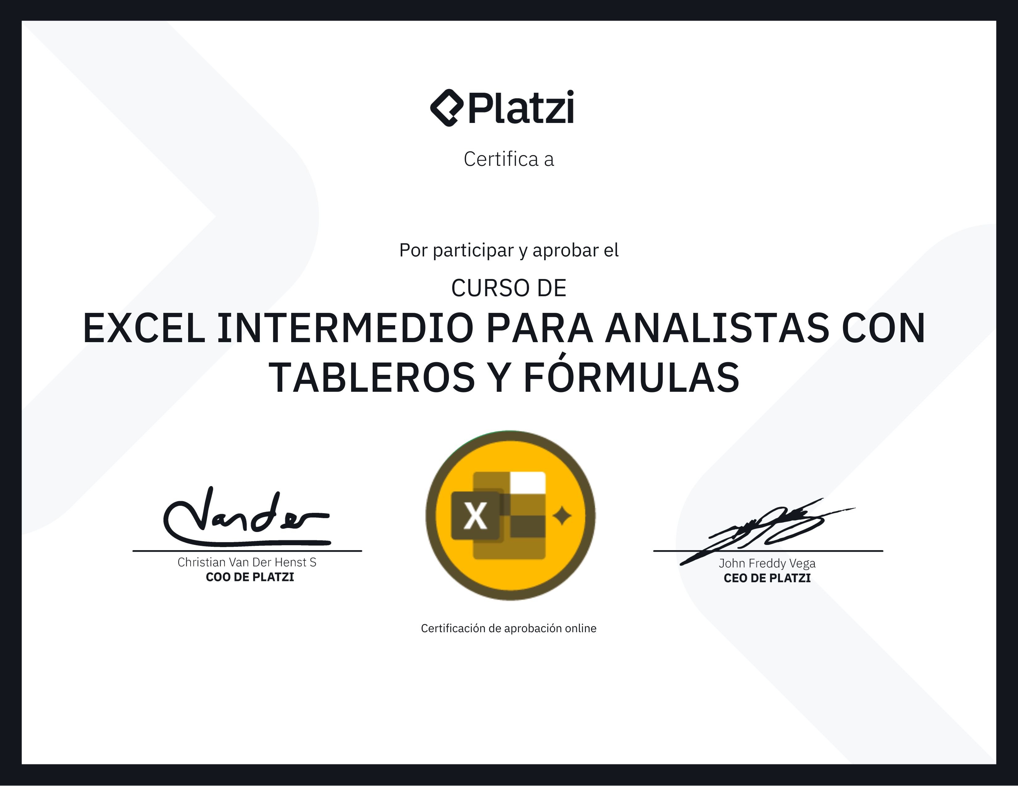 Certificado