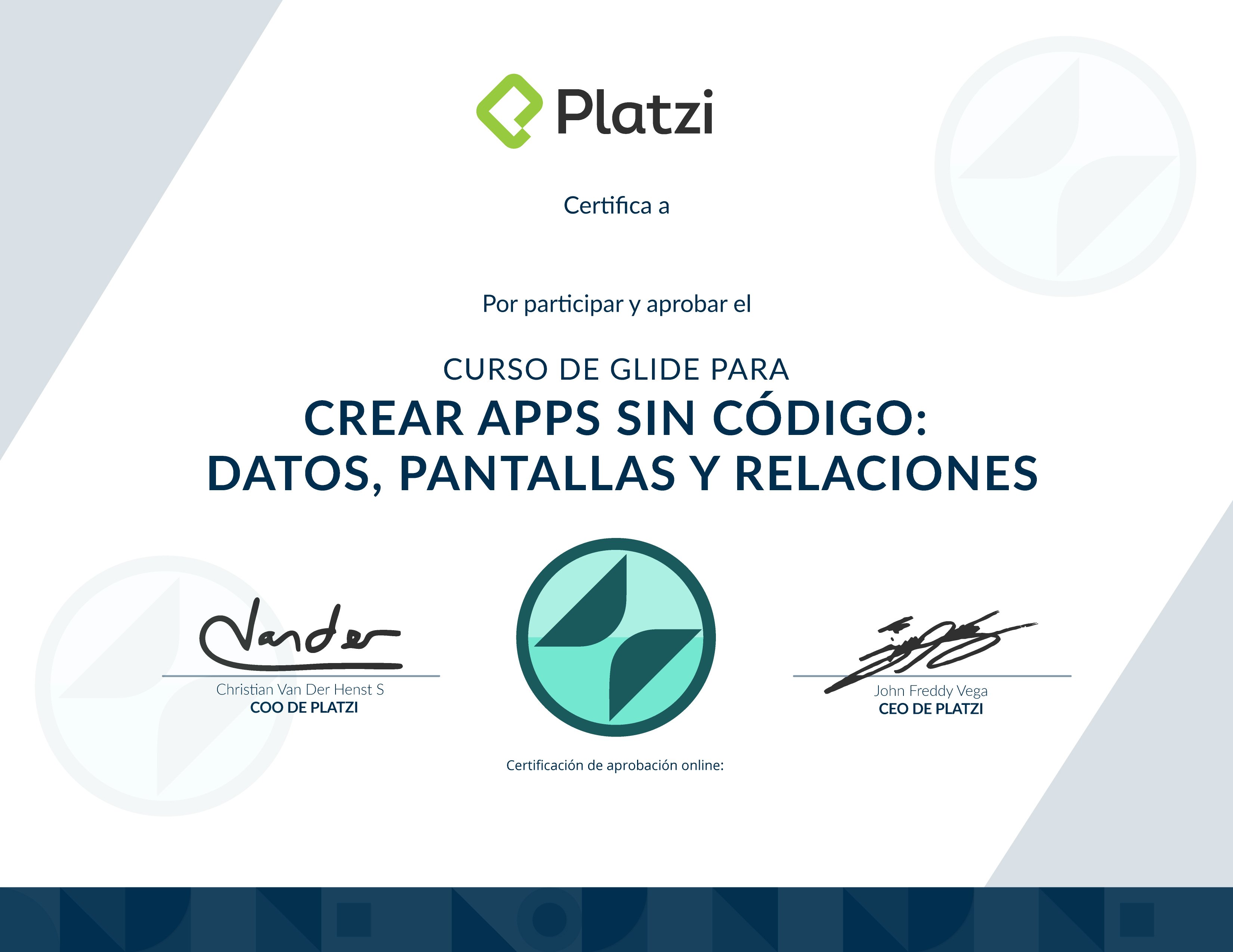 Certificado