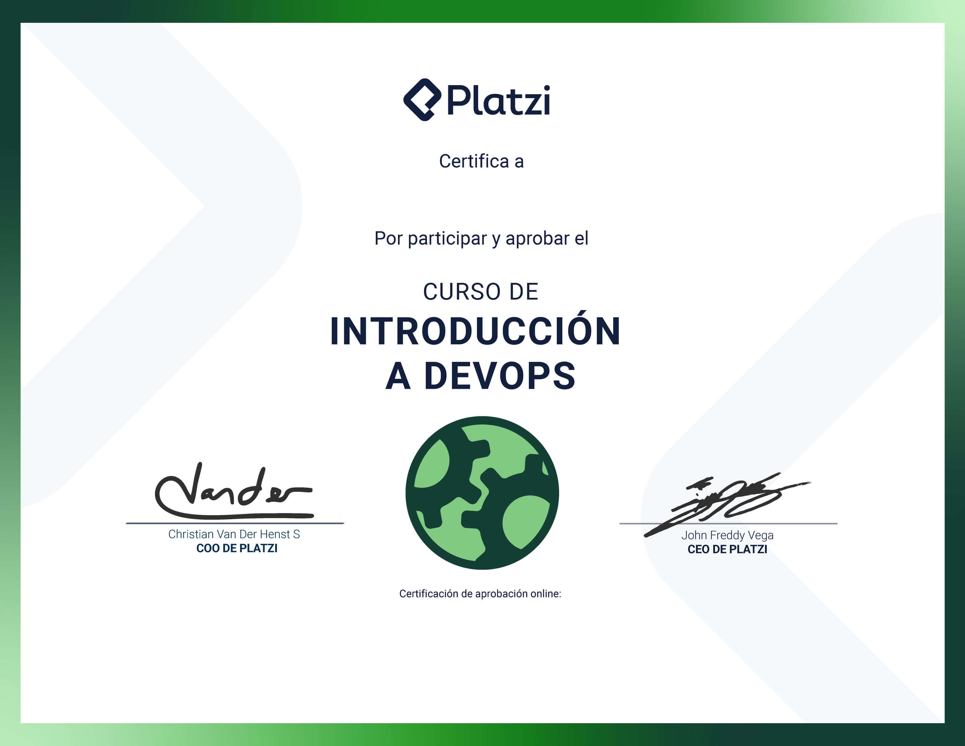 Certificado
