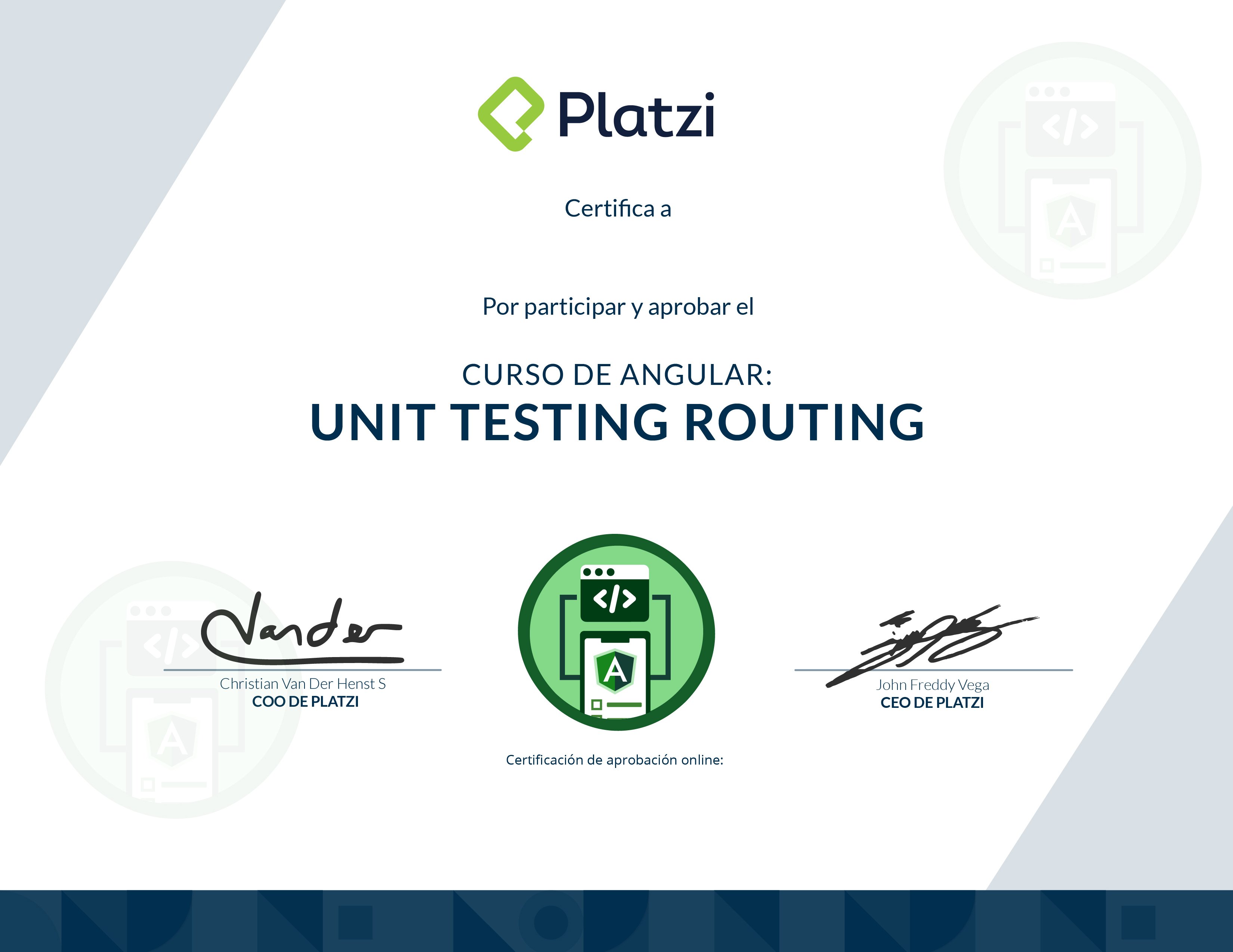 Certificado