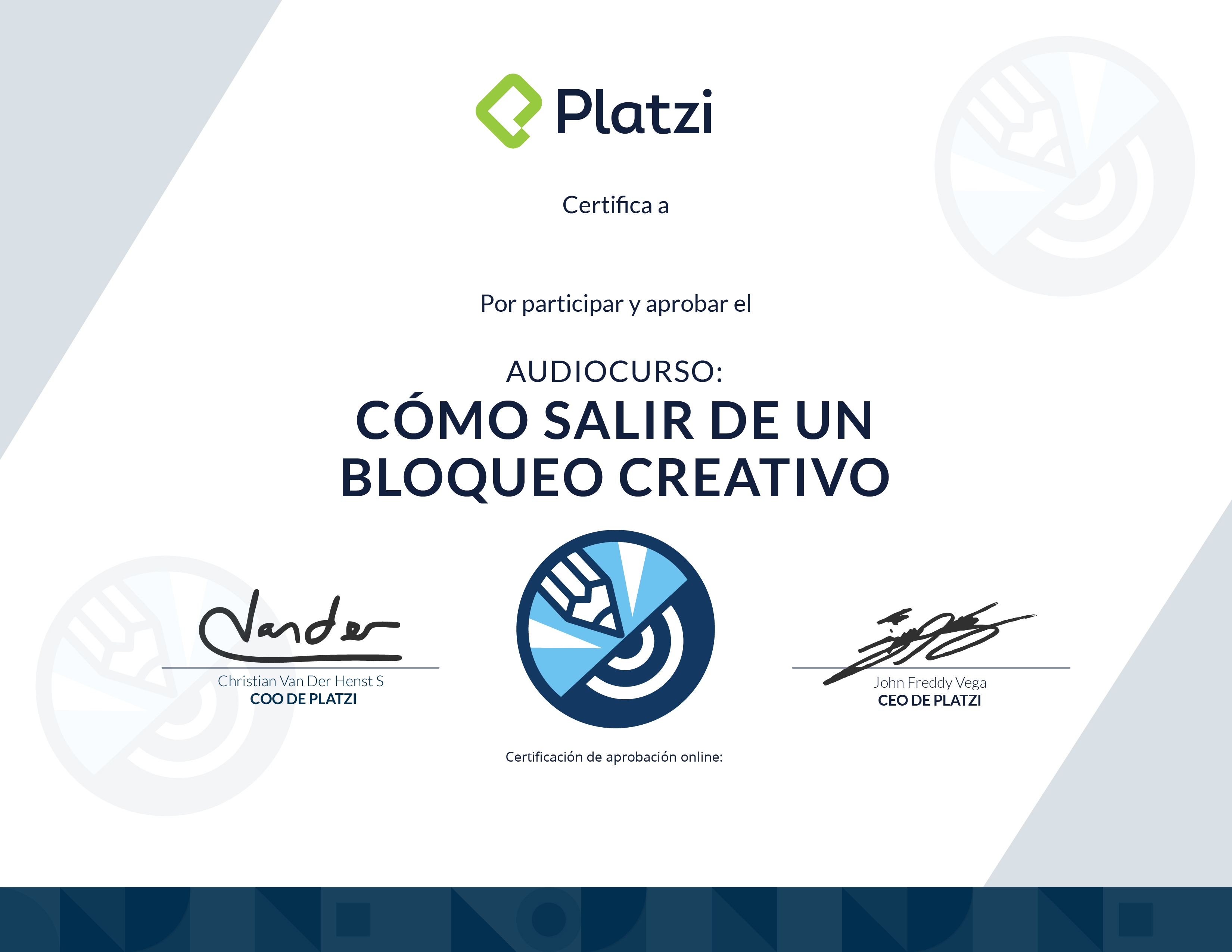 Certificado